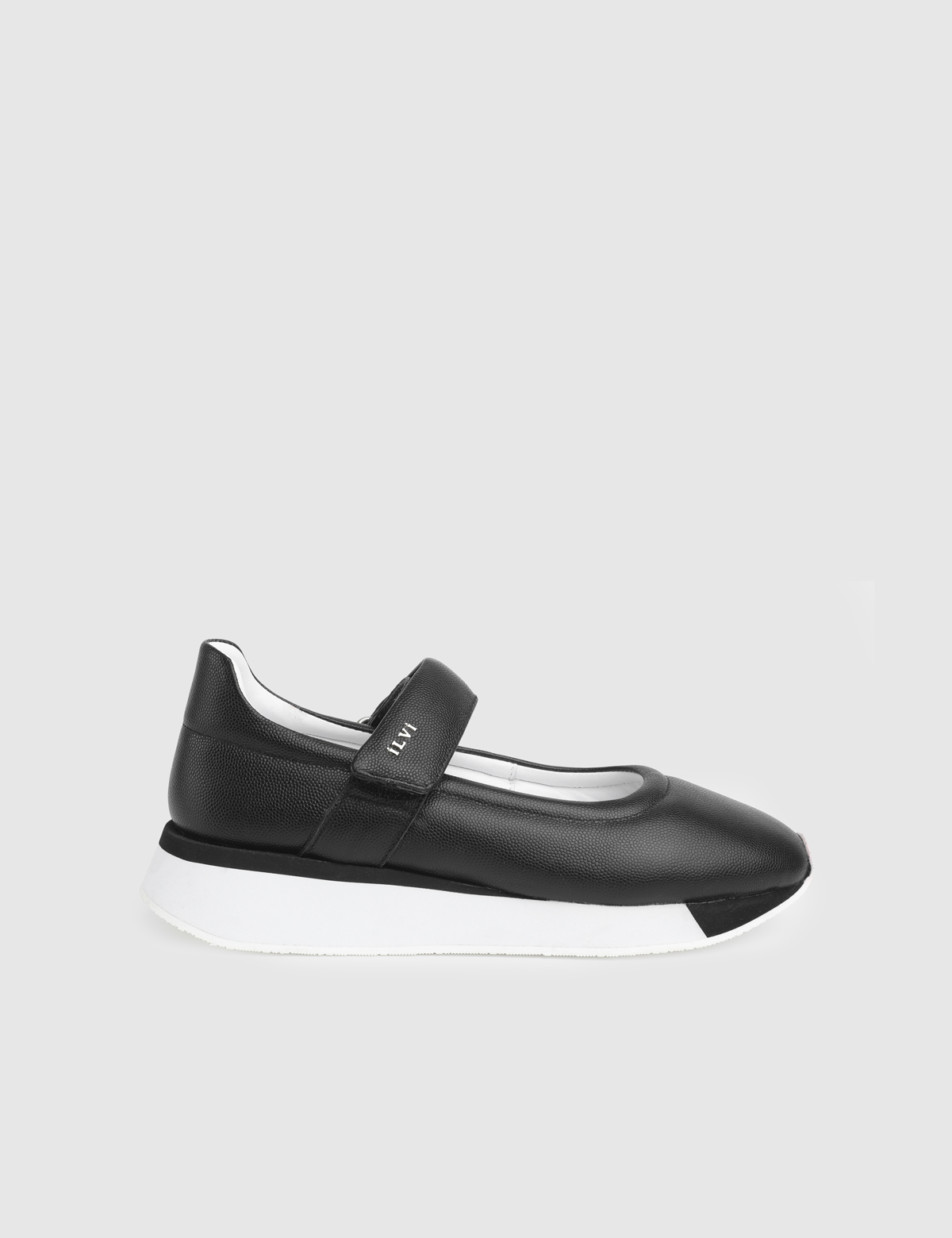 Turin Black Leather Women's Sneaker