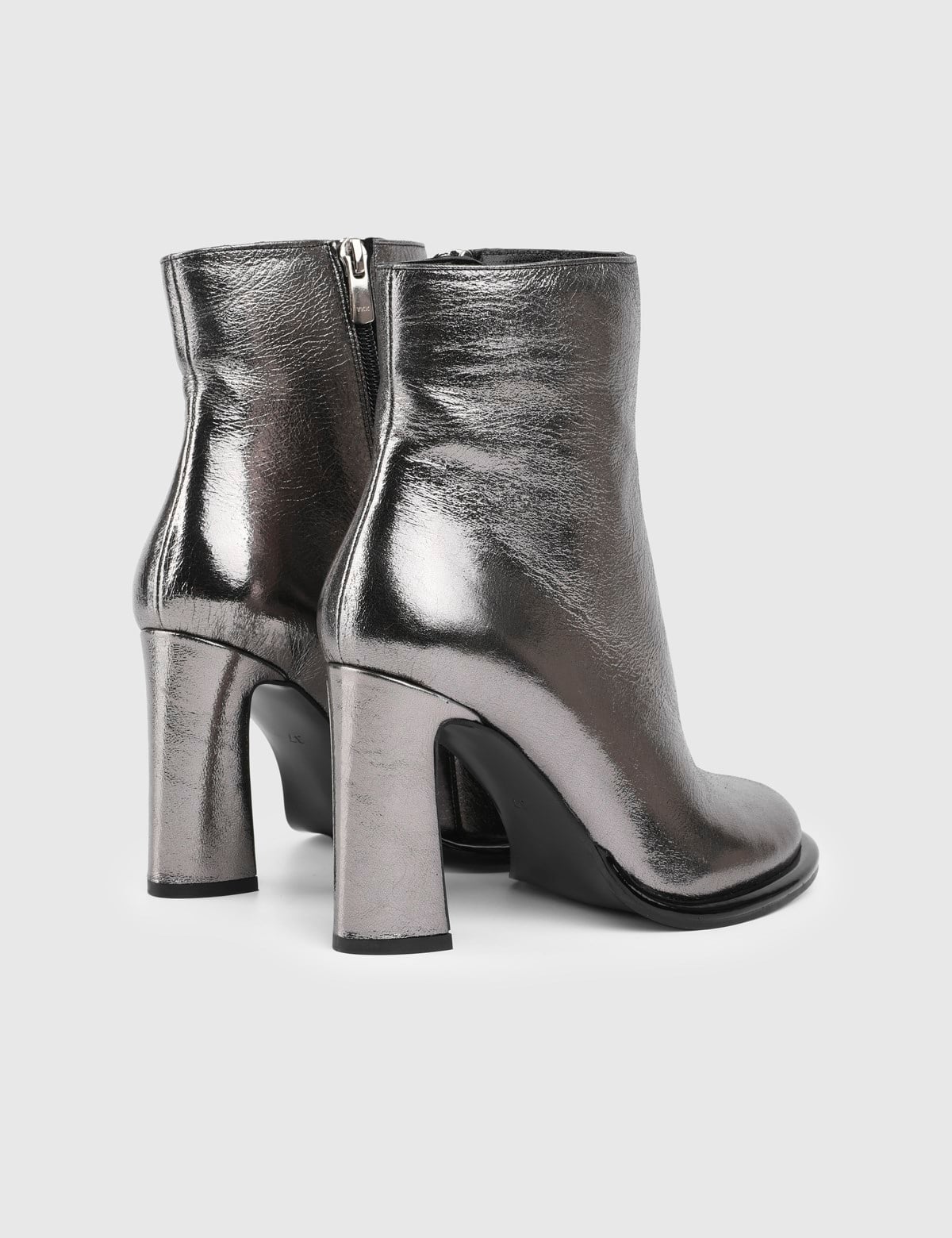 Tyra Anthracite Leather Women's Boot