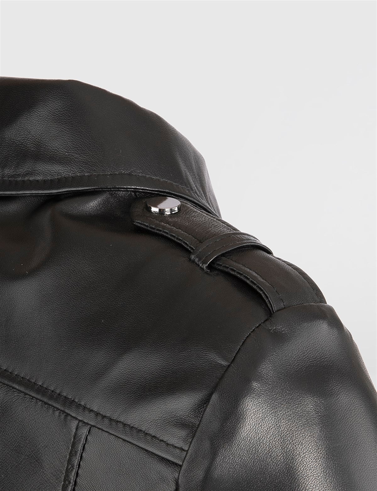 Uggi Black Leather Women's Jacket