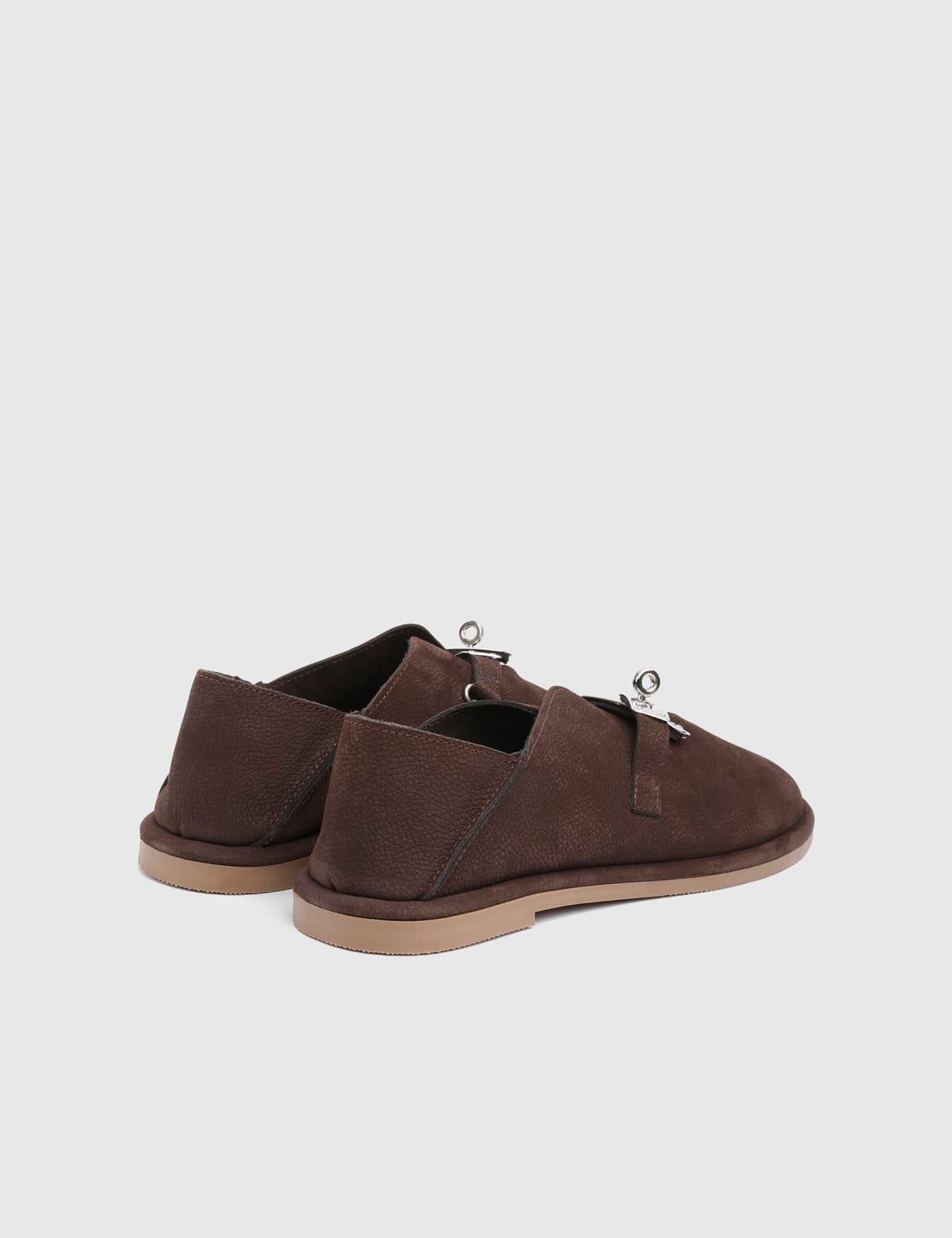 Ulven Brown Suede Leather Women's Loafer