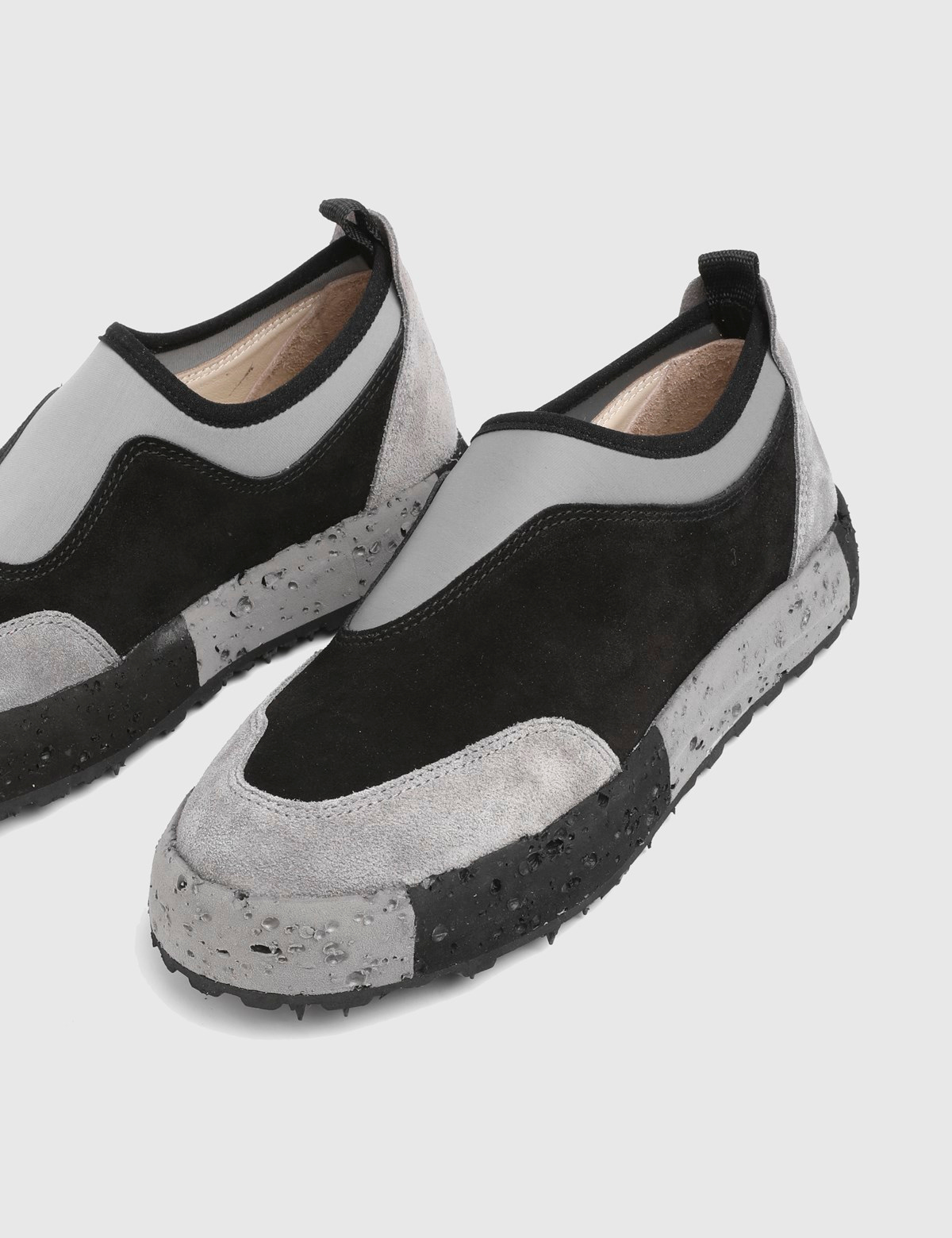 Uriel Hakiki Deri Kadın Gri Sneaker