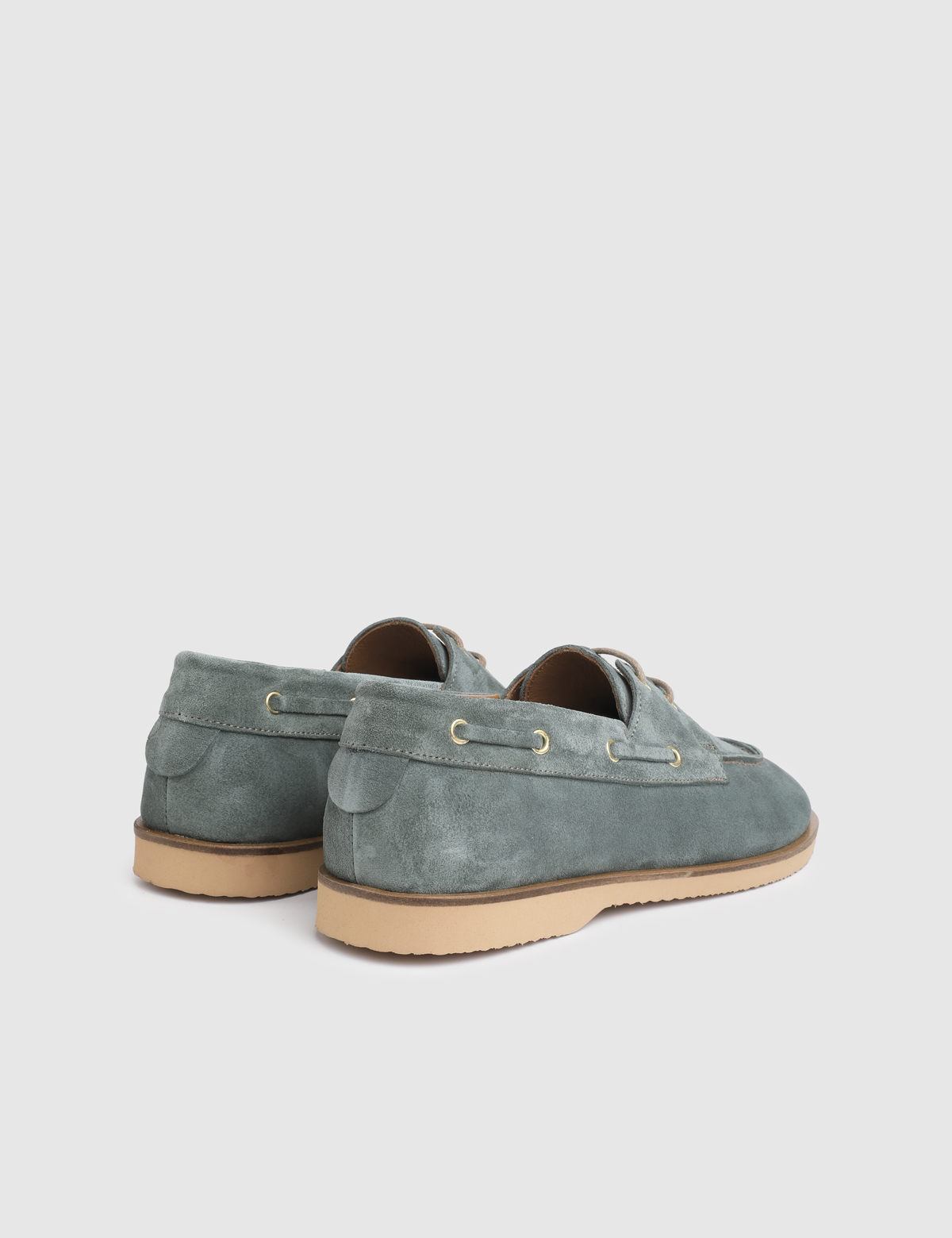 Urva Quetzal Green Suede Leather Women's Oxford