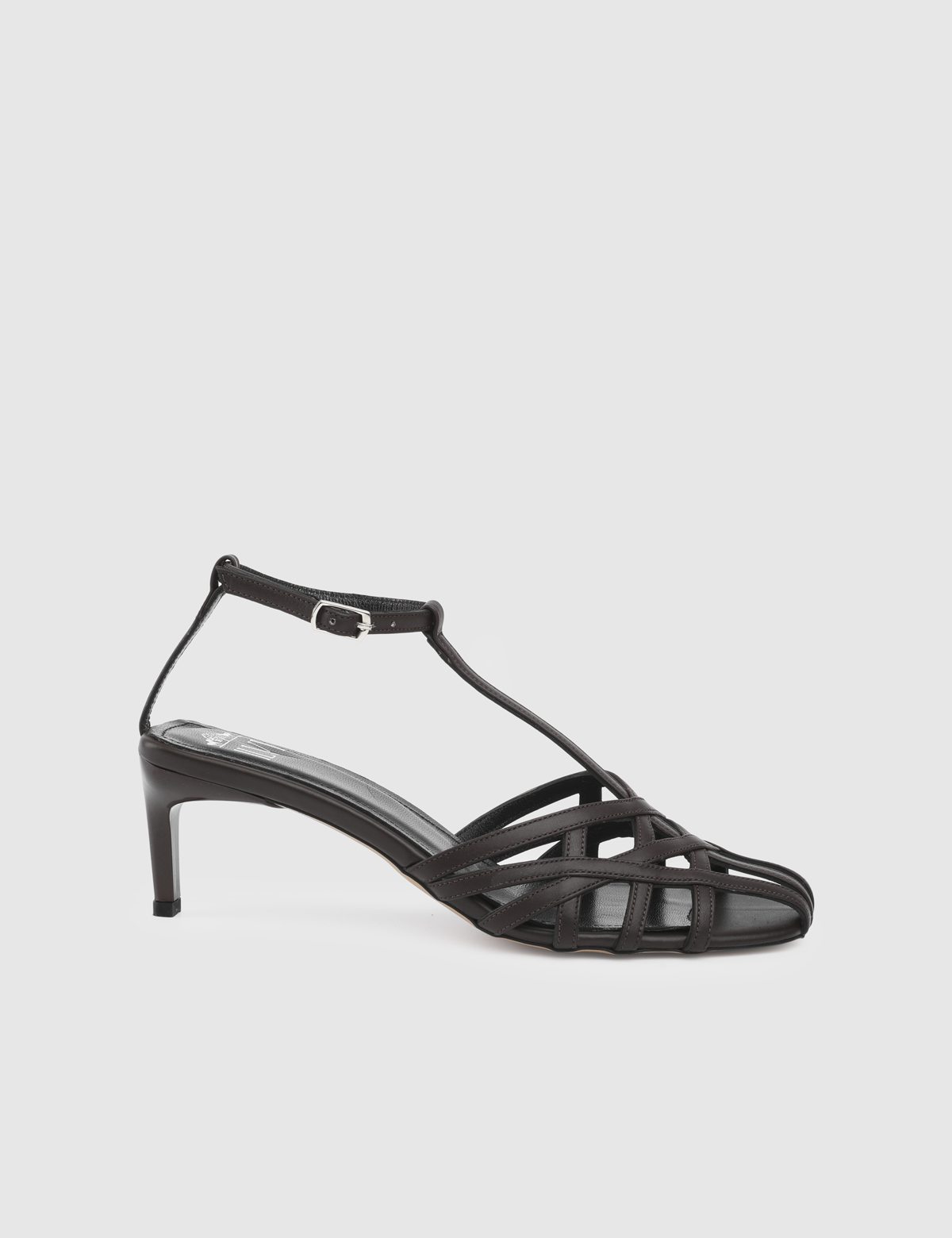 Valen Brown Leather Women's Sandal