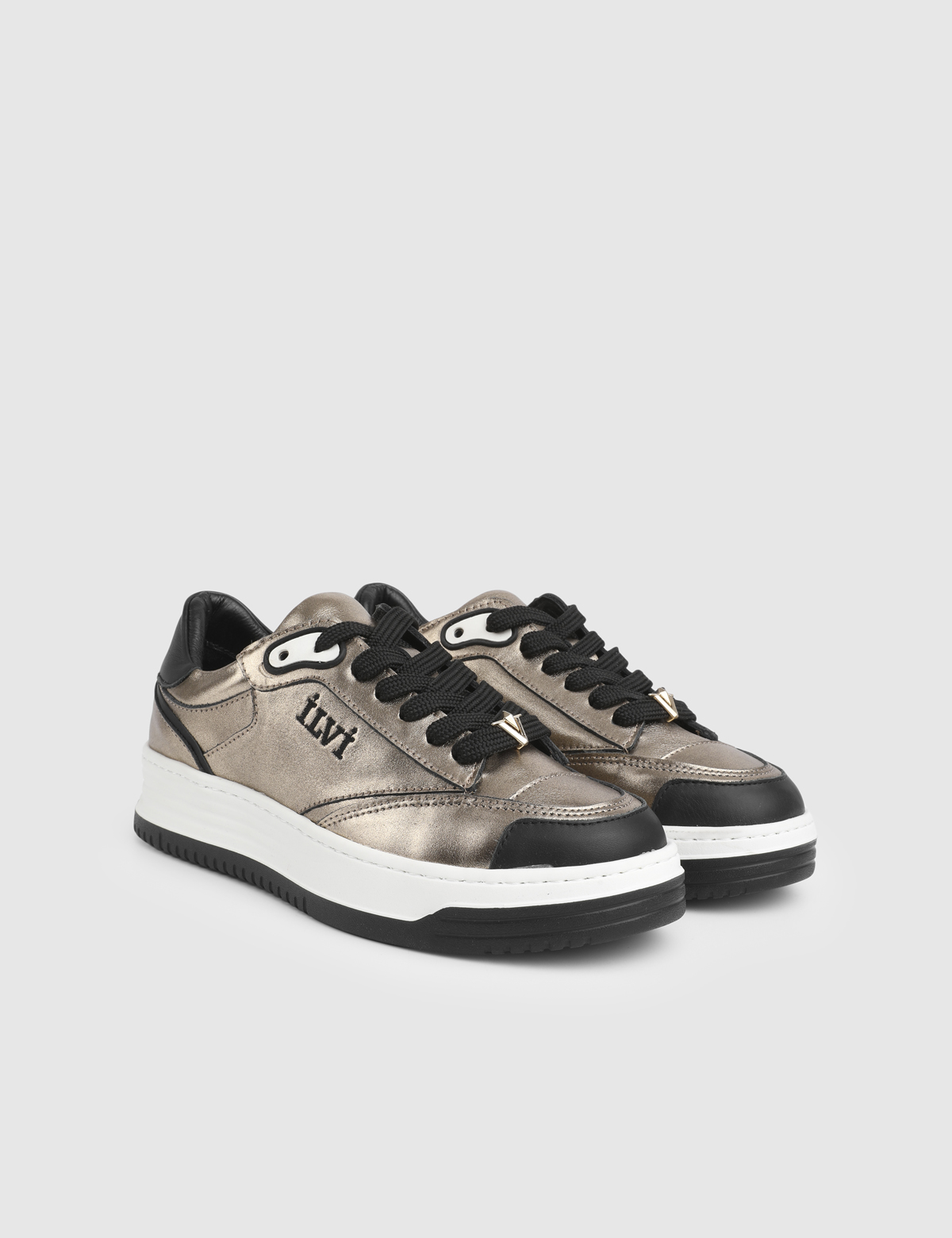Vernon Gold Leather Women's Sneaker