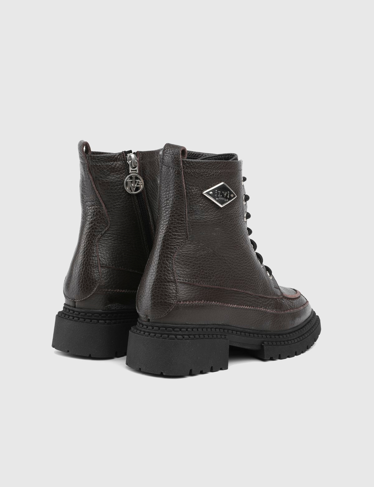Vex Brown Leather Women's Boot