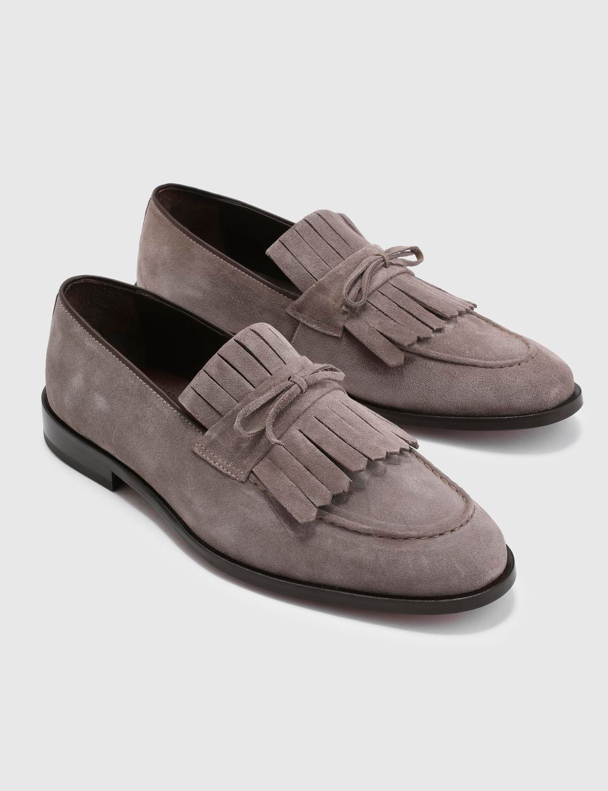 Vitor Mink Suede Leather Men's Classic Shoe