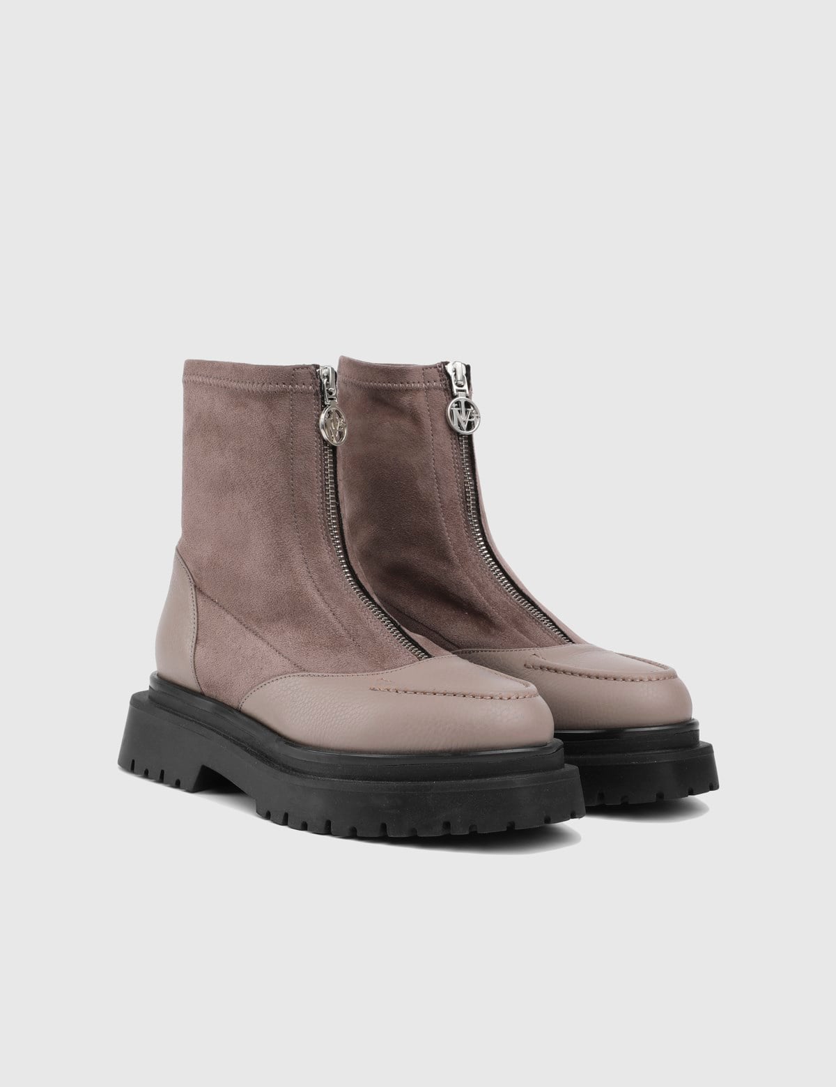 Wax Mink Suede Leather Women's Boot