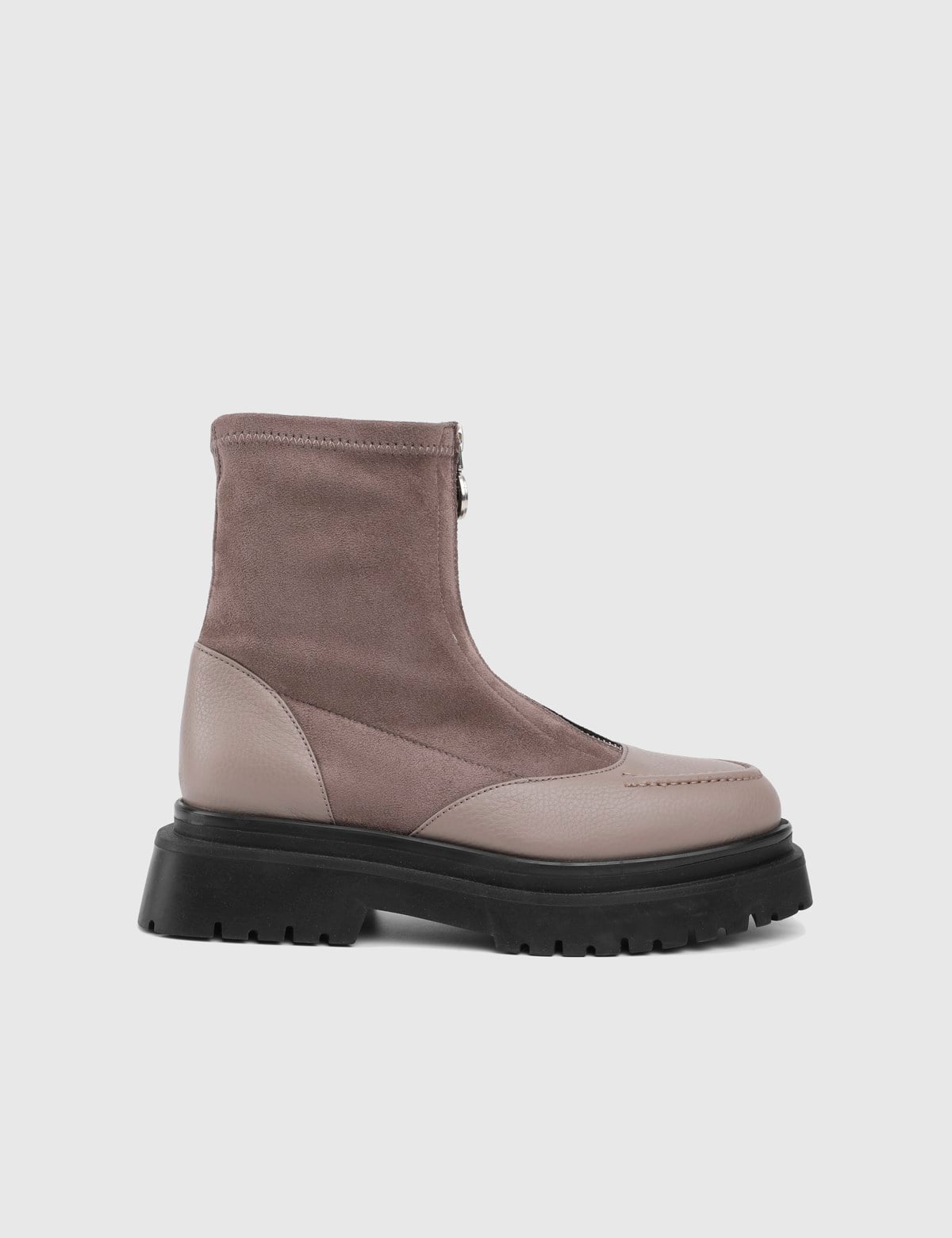 Wax Mink Suede Leather Women's Boot