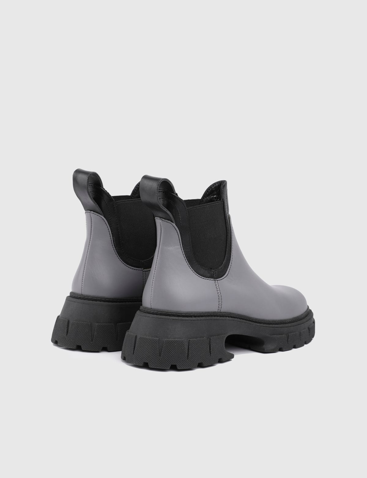 Werner Grey Leather Women's Boot