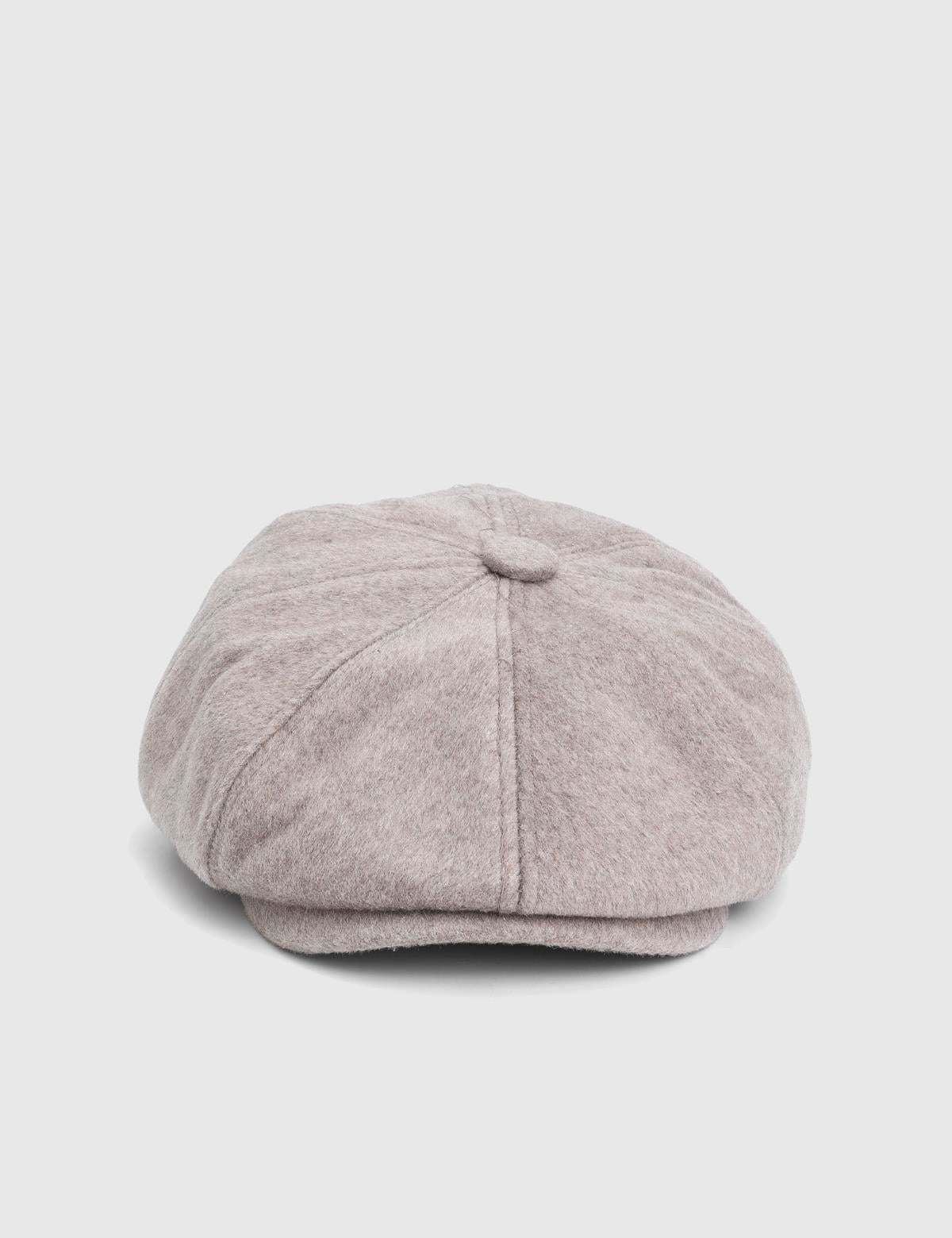 Wolter Beige Men's Fabric Cap