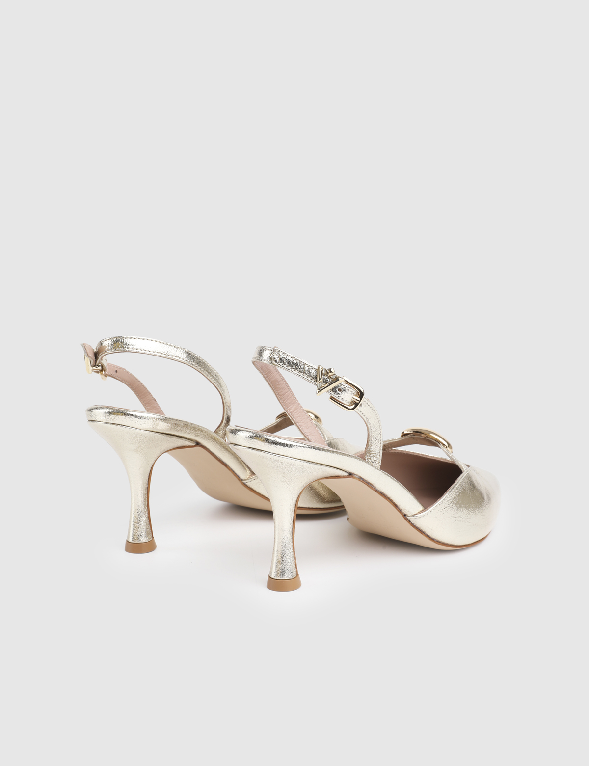 Wren Gold Leather Women's Sandal