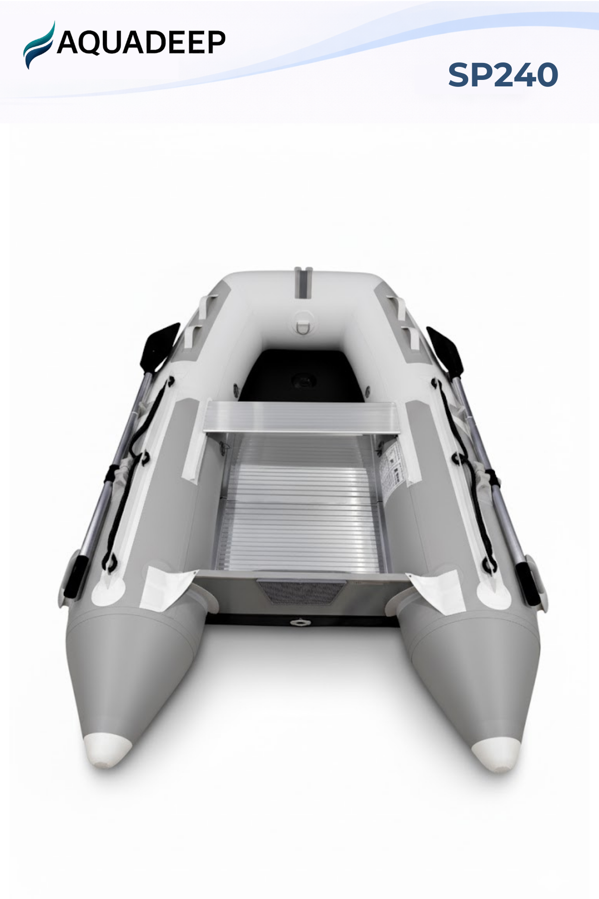 AQUADEEP 2.40 m Alüminyum Taban Şişme Bot