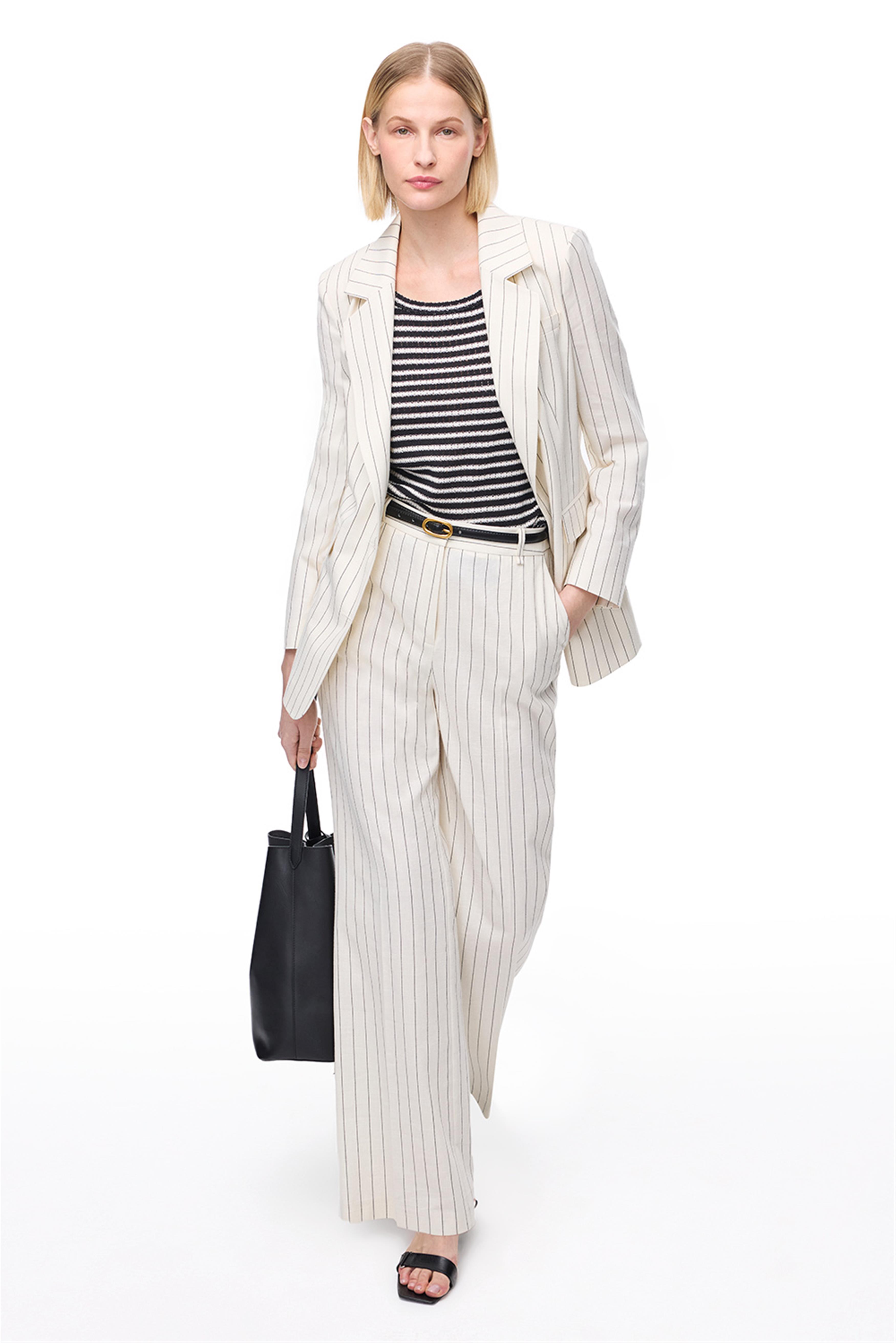 Açık Bej Josts Regular Fit Yüksek Bel Pantolon