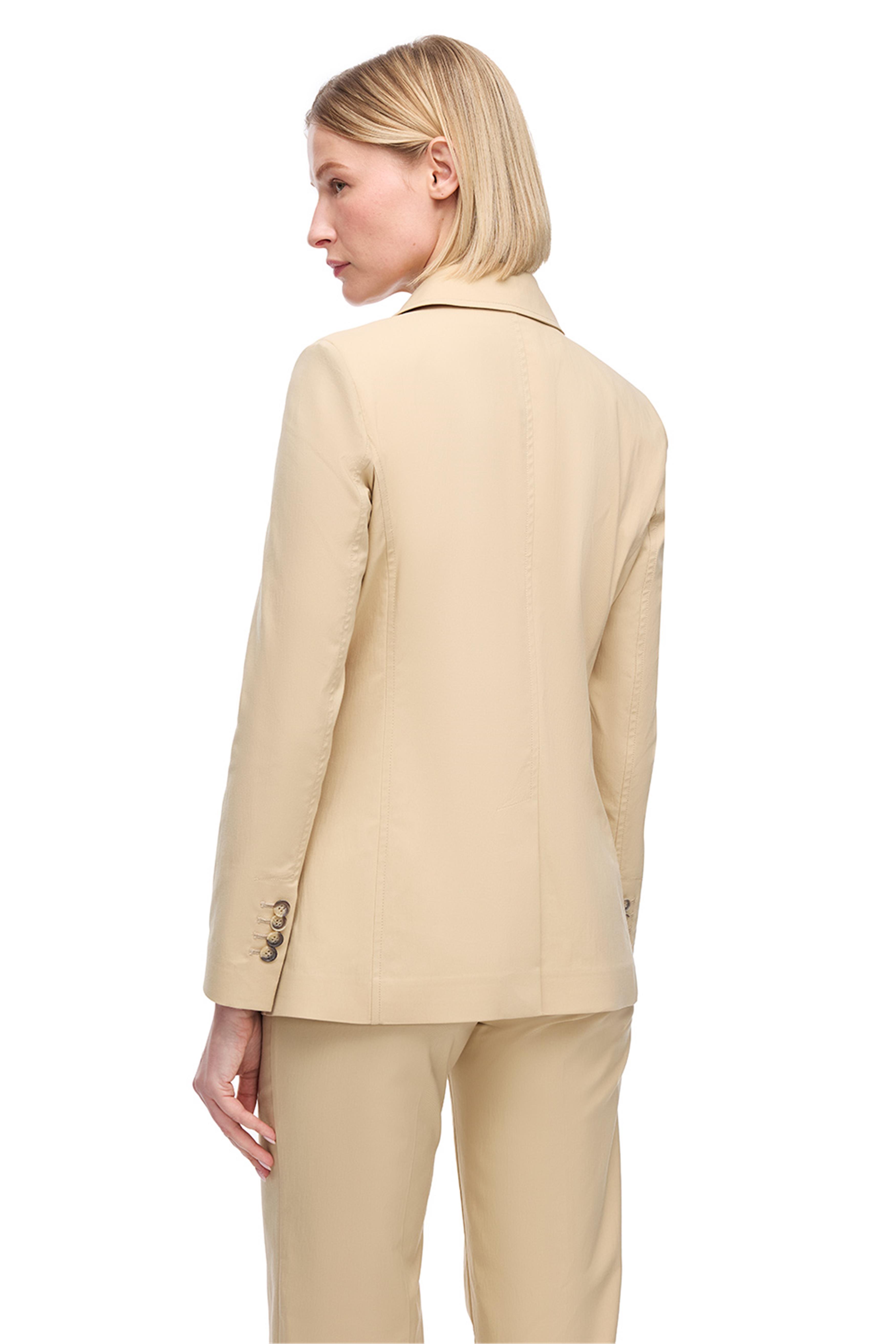 Açık Devetüğü Regular Fit Pamuklu Ceket