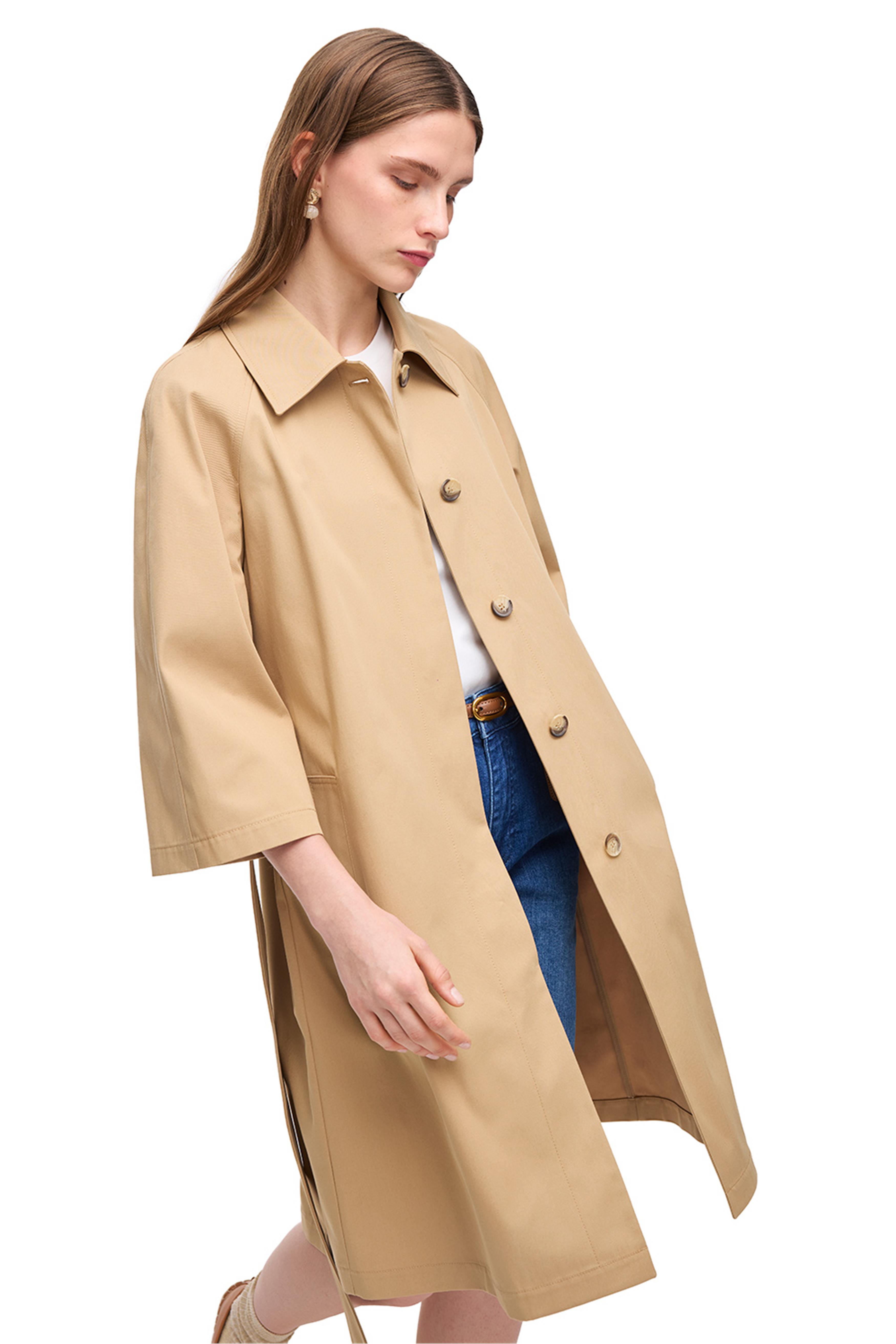 Açık Devetüyü Beates Regular Fit Midi Boy Trenckot