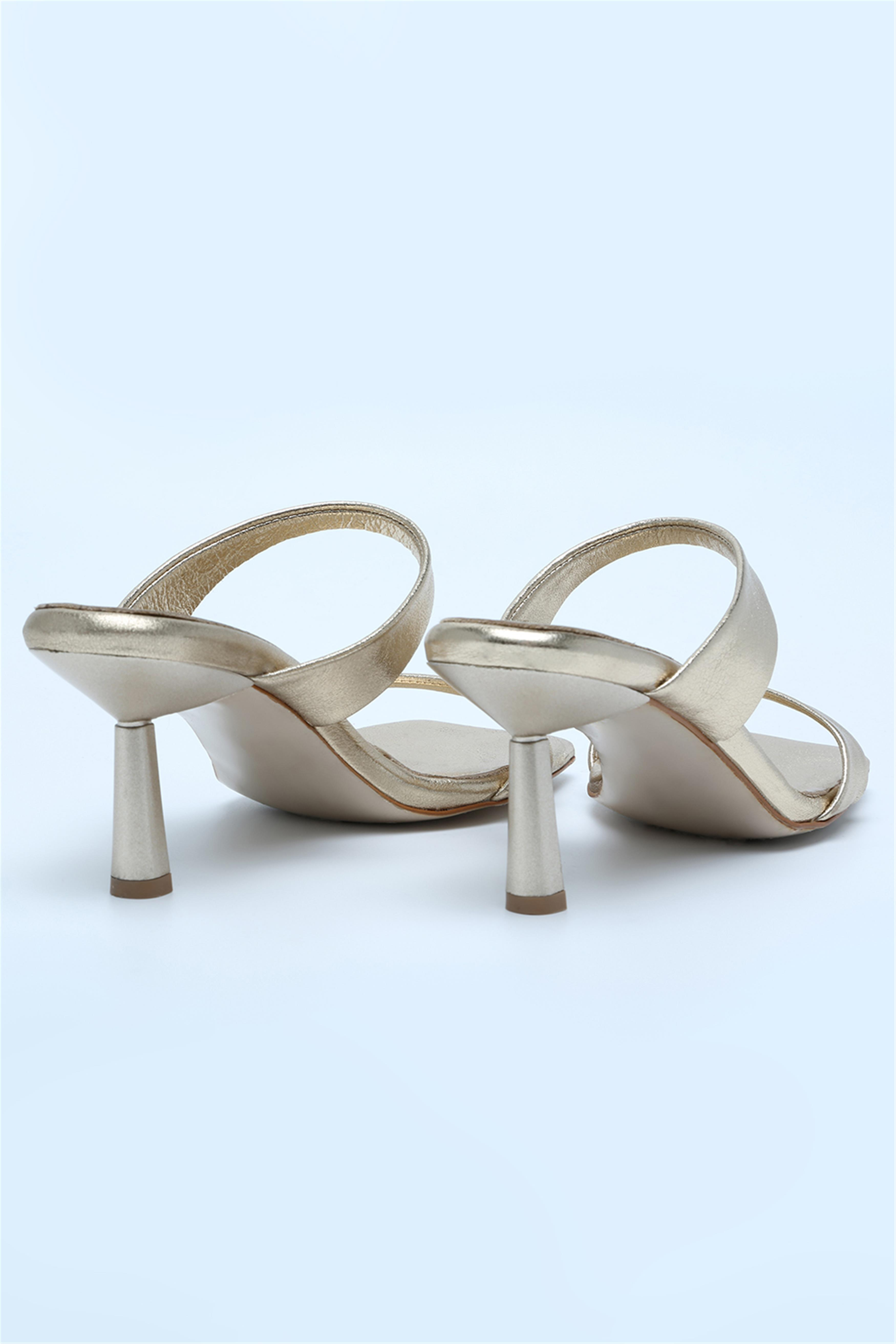 Altın Renk Kadın Ayakkabı