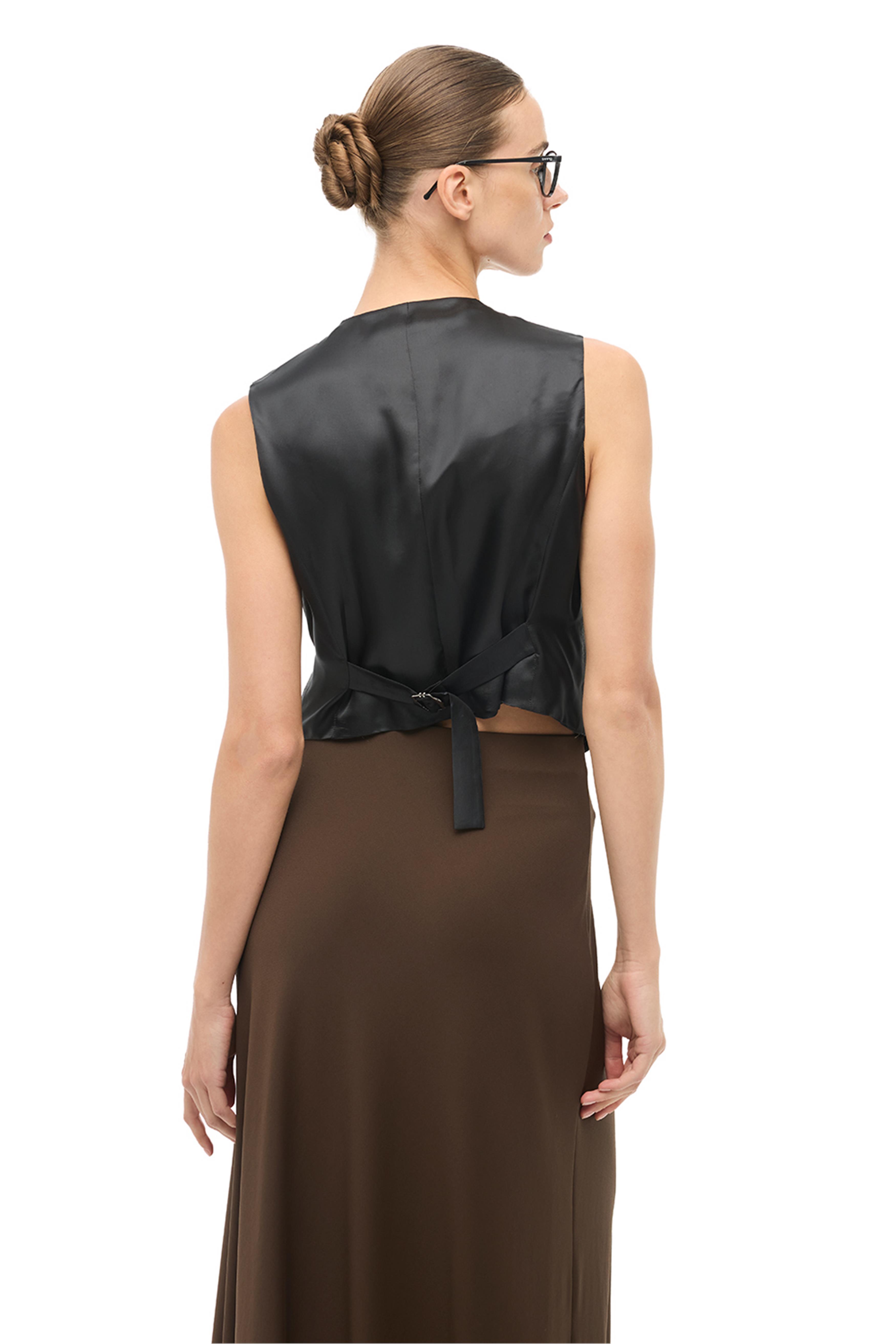 Antrasit V-Yaka Yelek