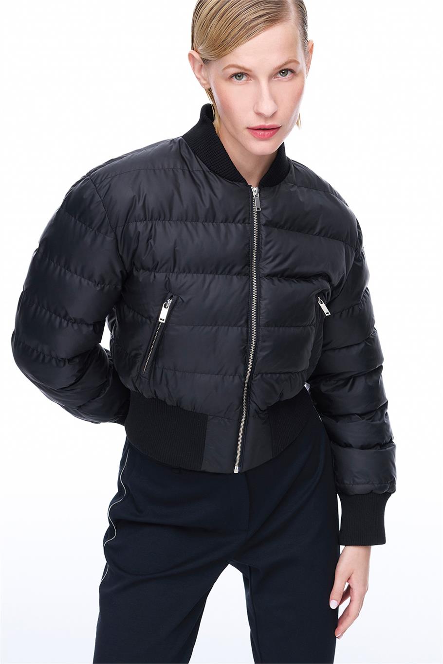 Arnes Regular Fit Uzun Boy Siyah Pantolon