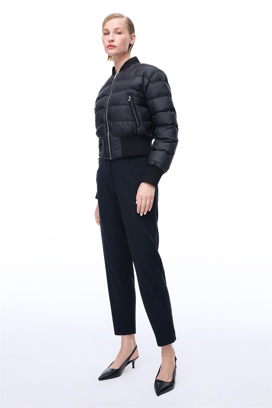 Arnes Regular Fit Uzun Boy Siyah Pantolon