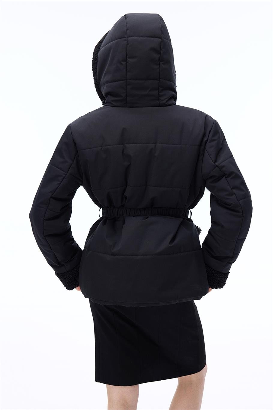 Aurens Regular Fit Standart Boy Siyah Mont