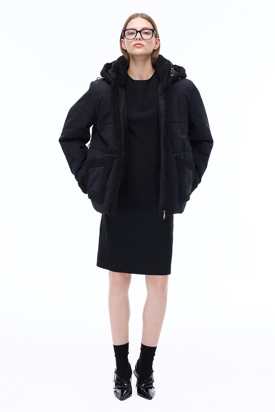 Aurens Regular Fit Standart Boy Siyah Mont