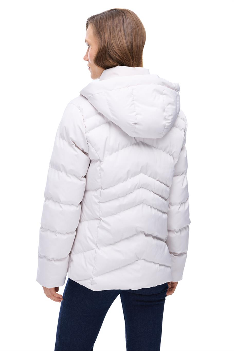 Aurens Slim Fit Kısa Boy Takma Kol Hakim Yaka Tas Mont