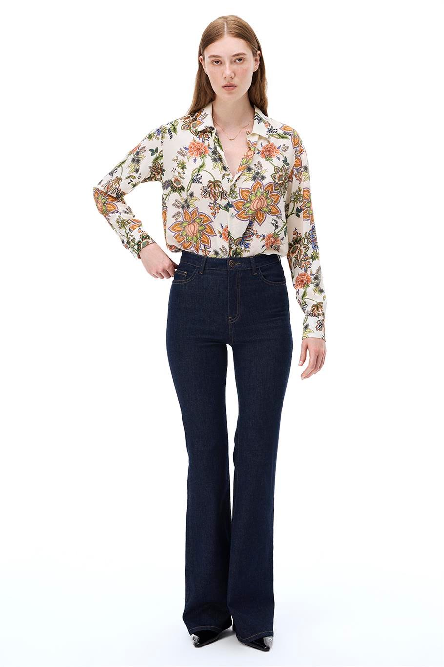 Blendas Skinny Fit Uzun Boy Koyu ındıgo Pantolon