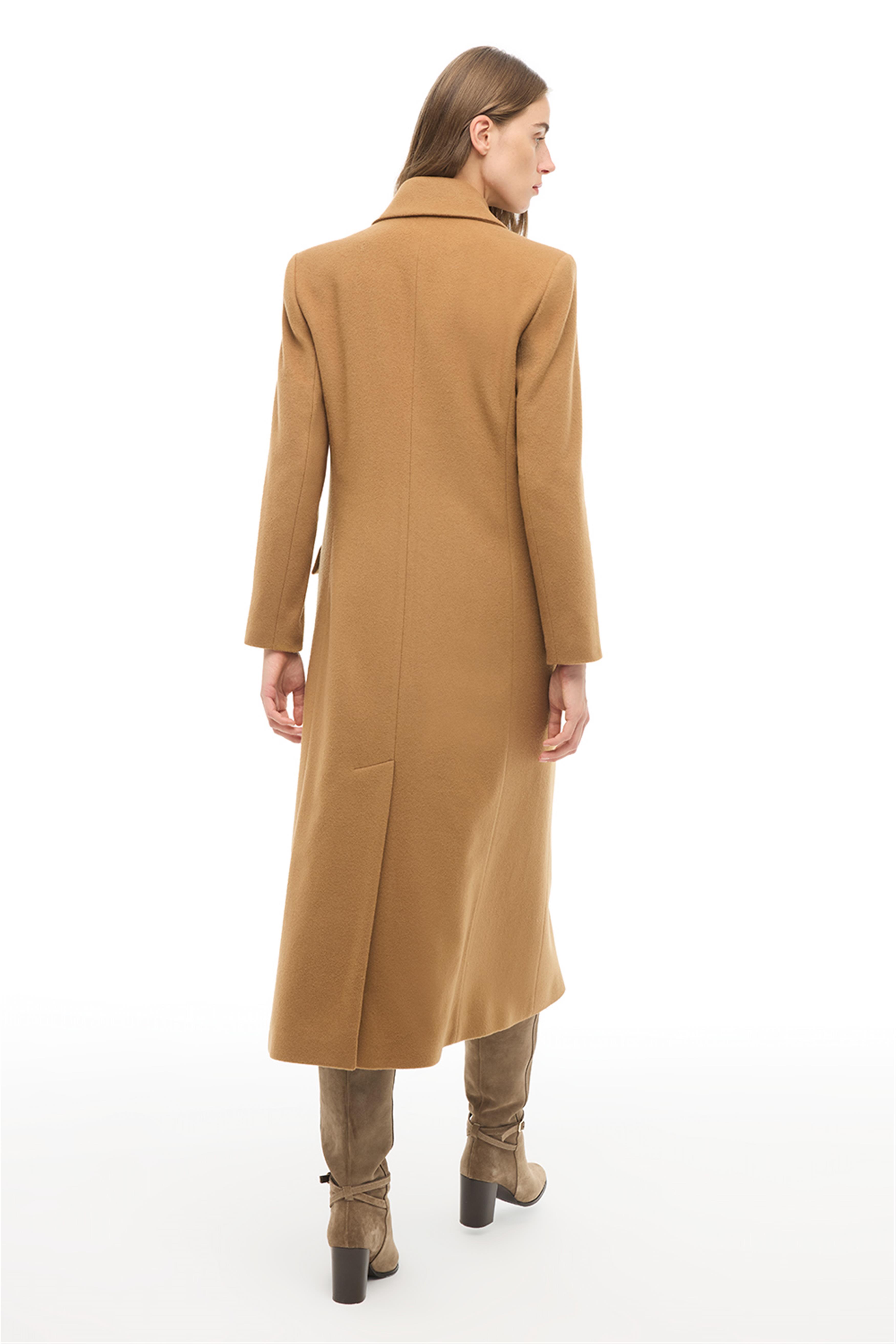 Devetüyü Klasik Yaka Uzun Kaban