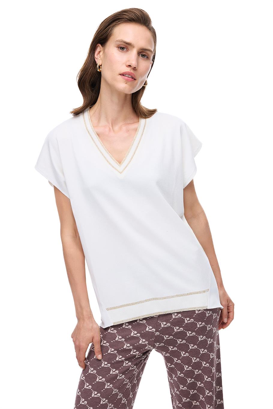 İllas Ekru Renk Kadın Triko Bluz