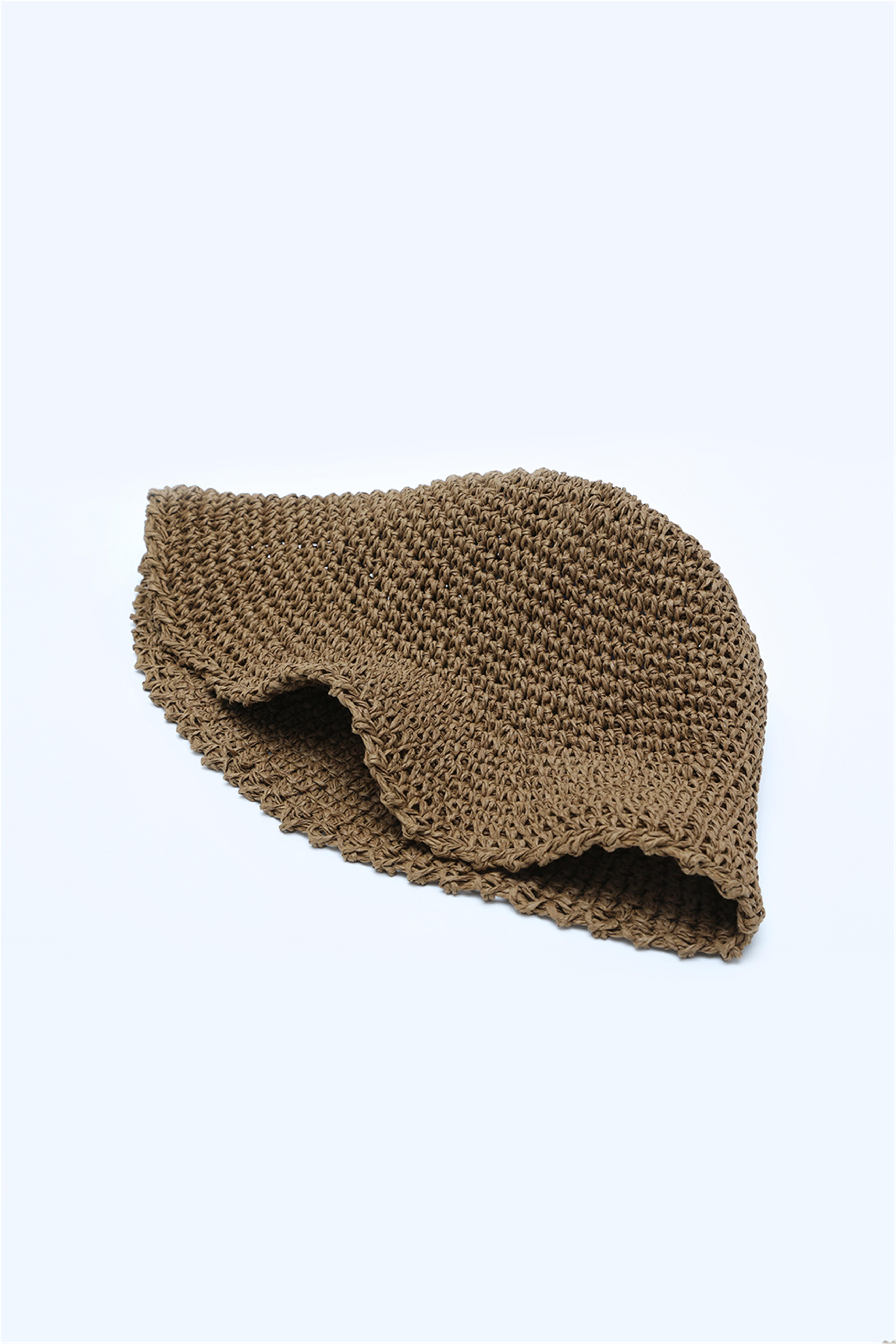 Kahverengi Renk Kadın Şapka