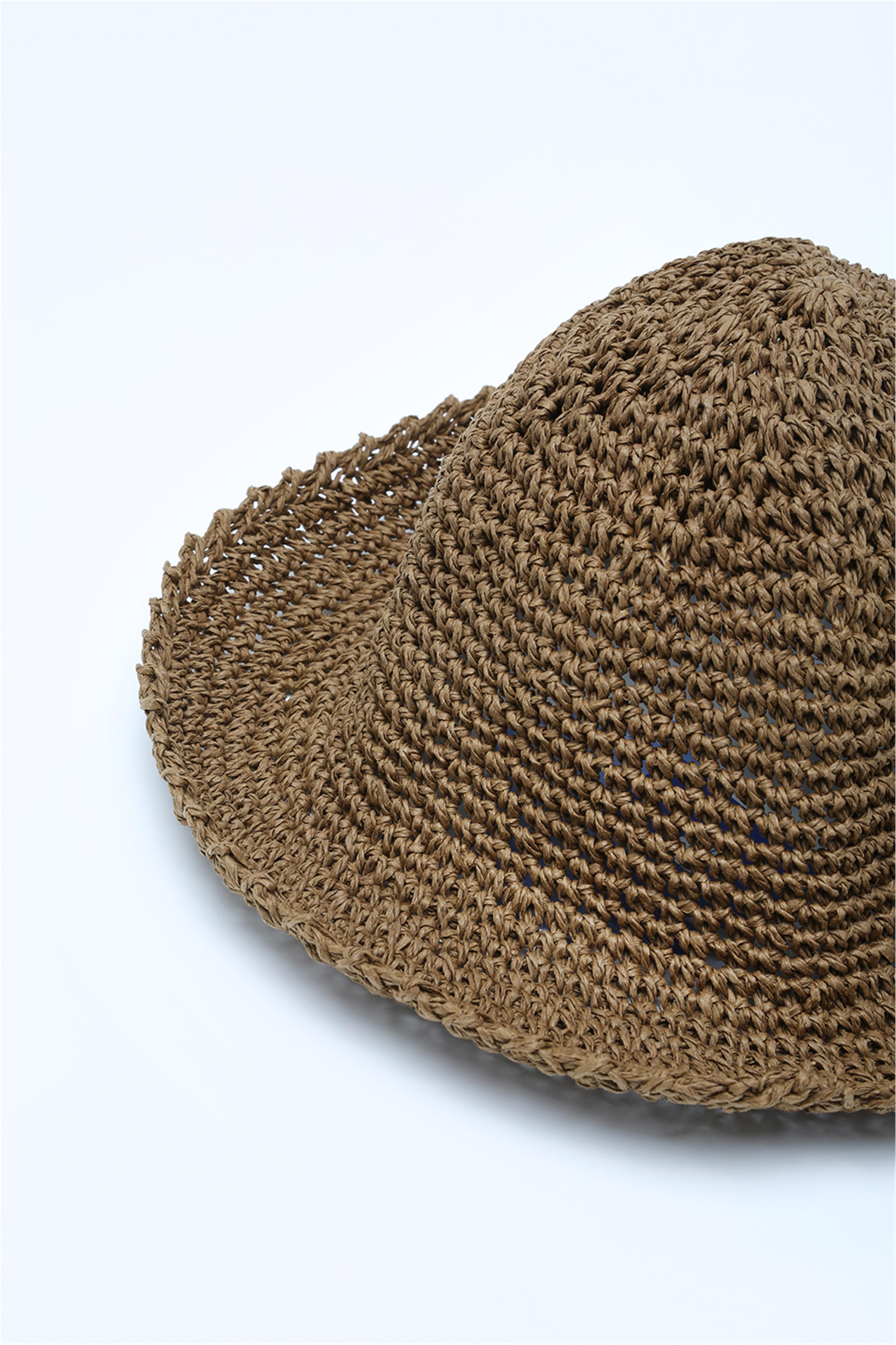 Kahverengi Renk Kadın Şapka