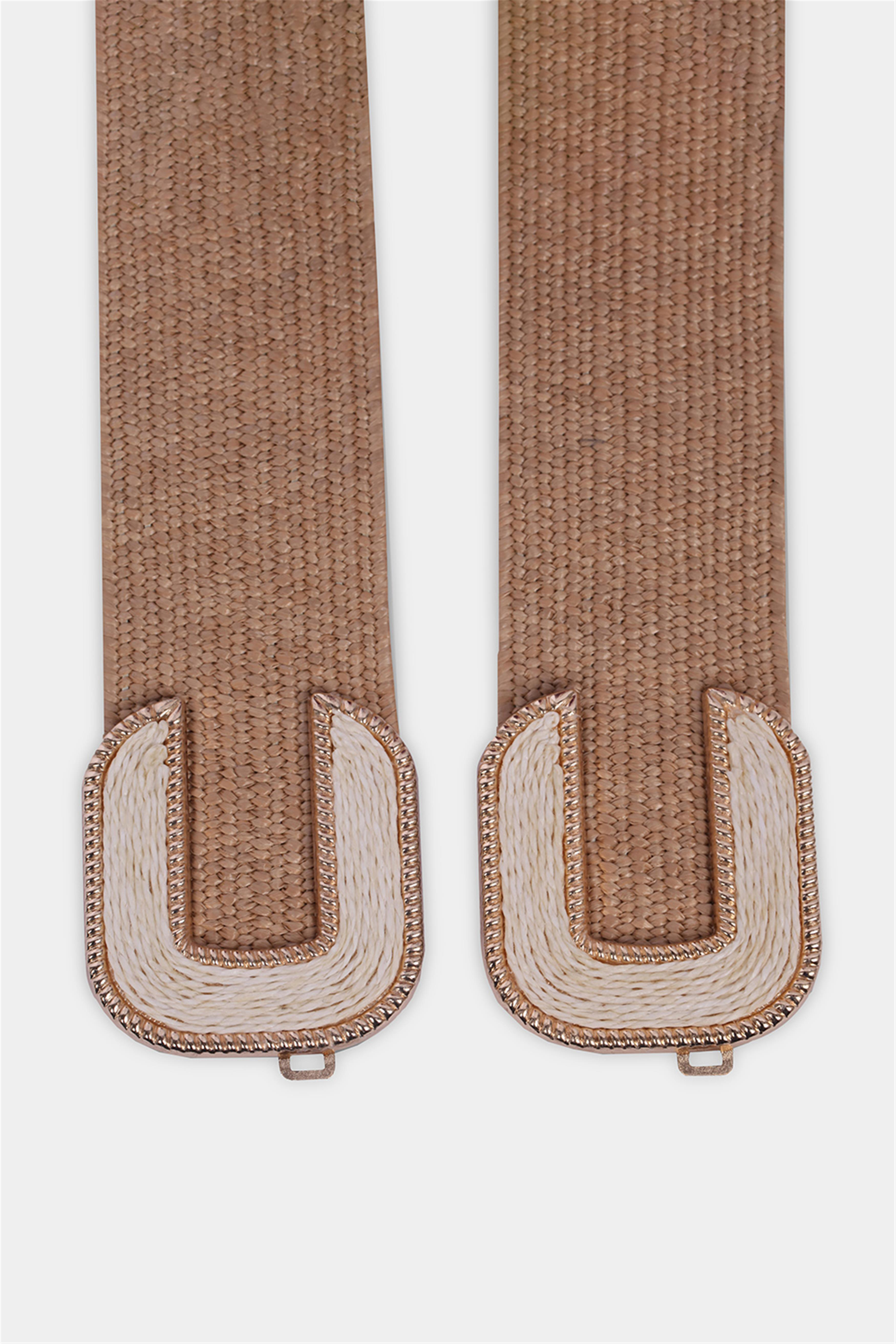 Kum Renk Kadın Kemer