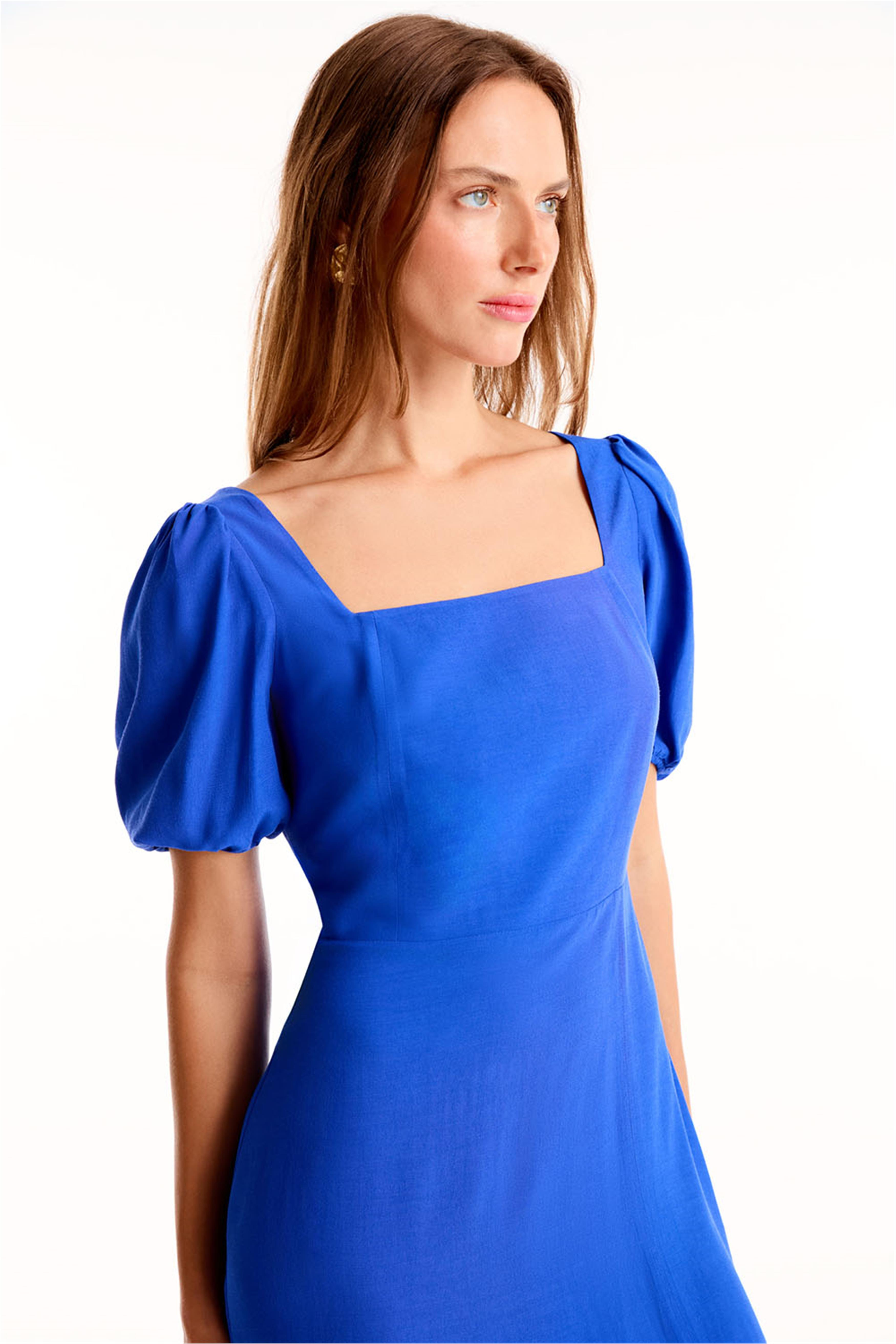 Saks Dears Regular Fit Midi Boy Elbise