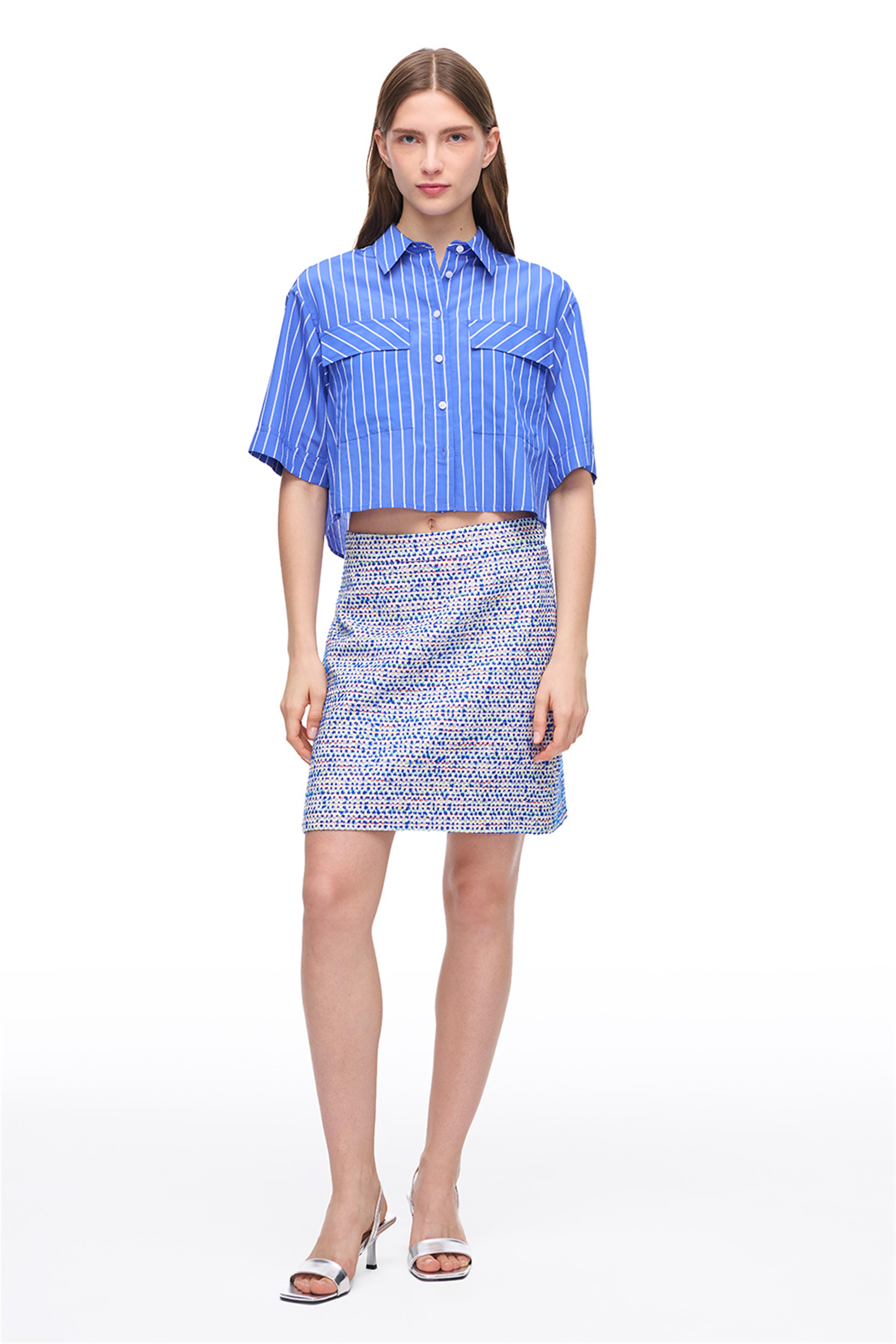 Saks Metz Regular Fit Kısa Kol Gömlek