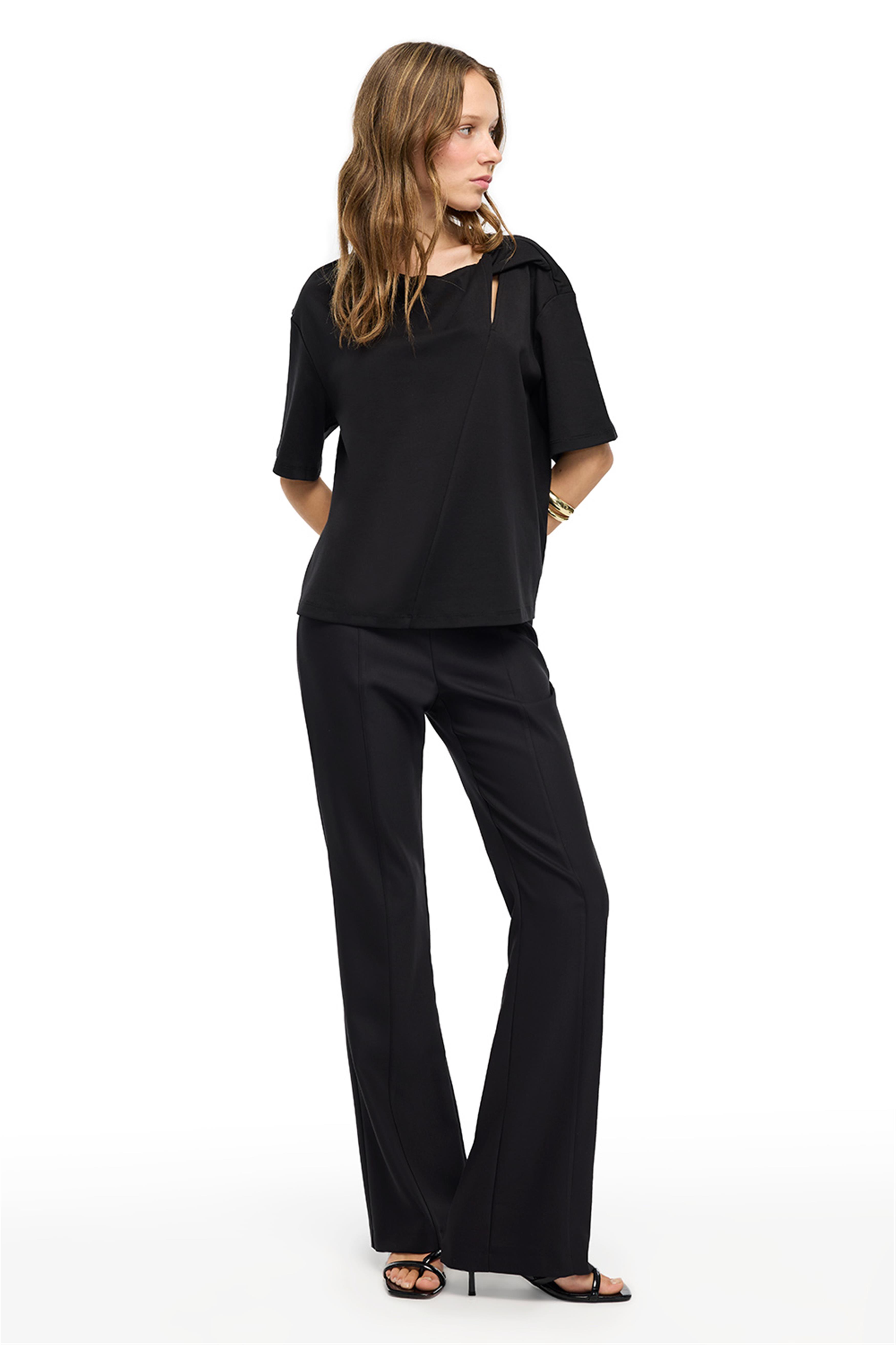 Siyah Basic Pamuk Tişört