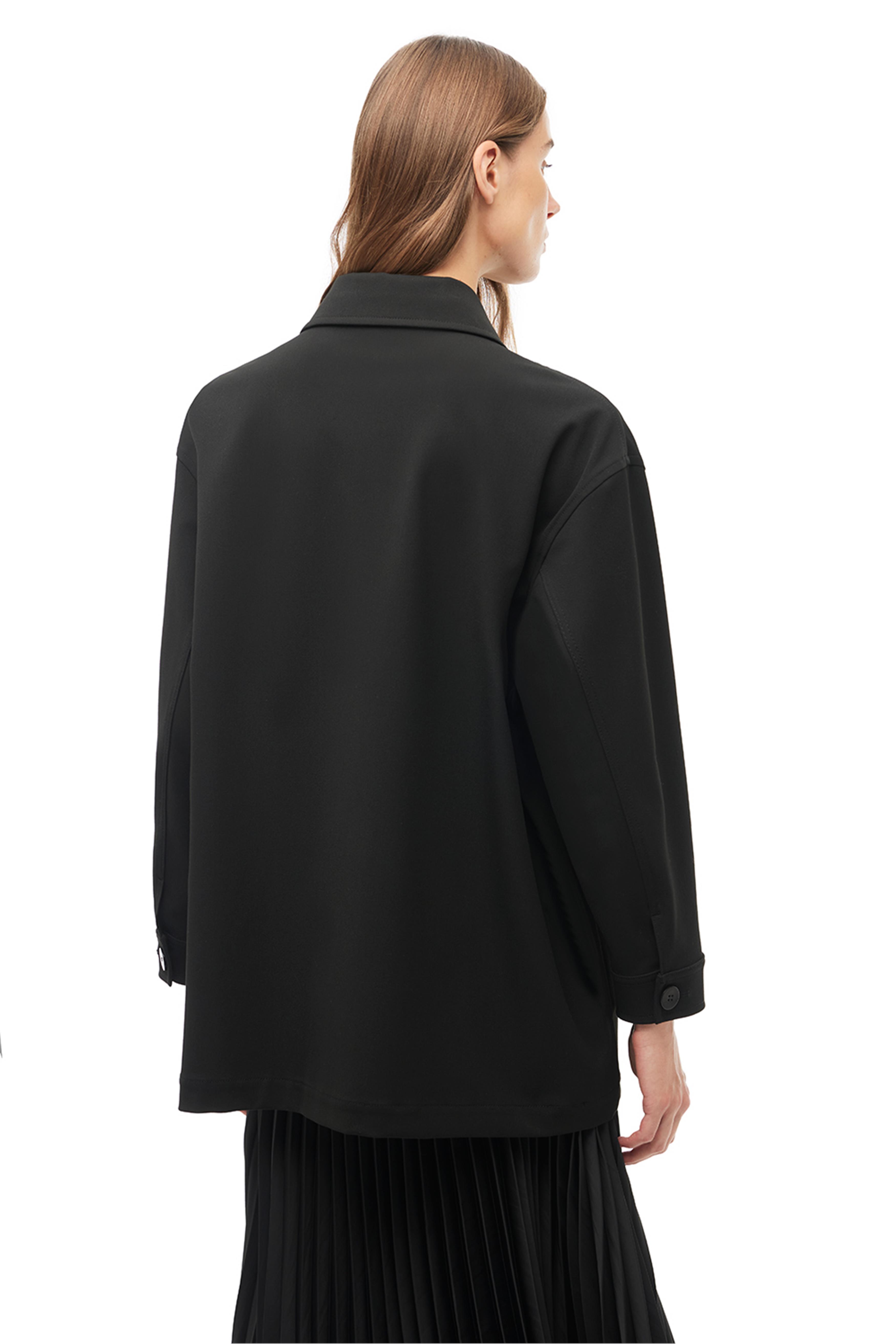 Siyah Klasik Yaka Ceket