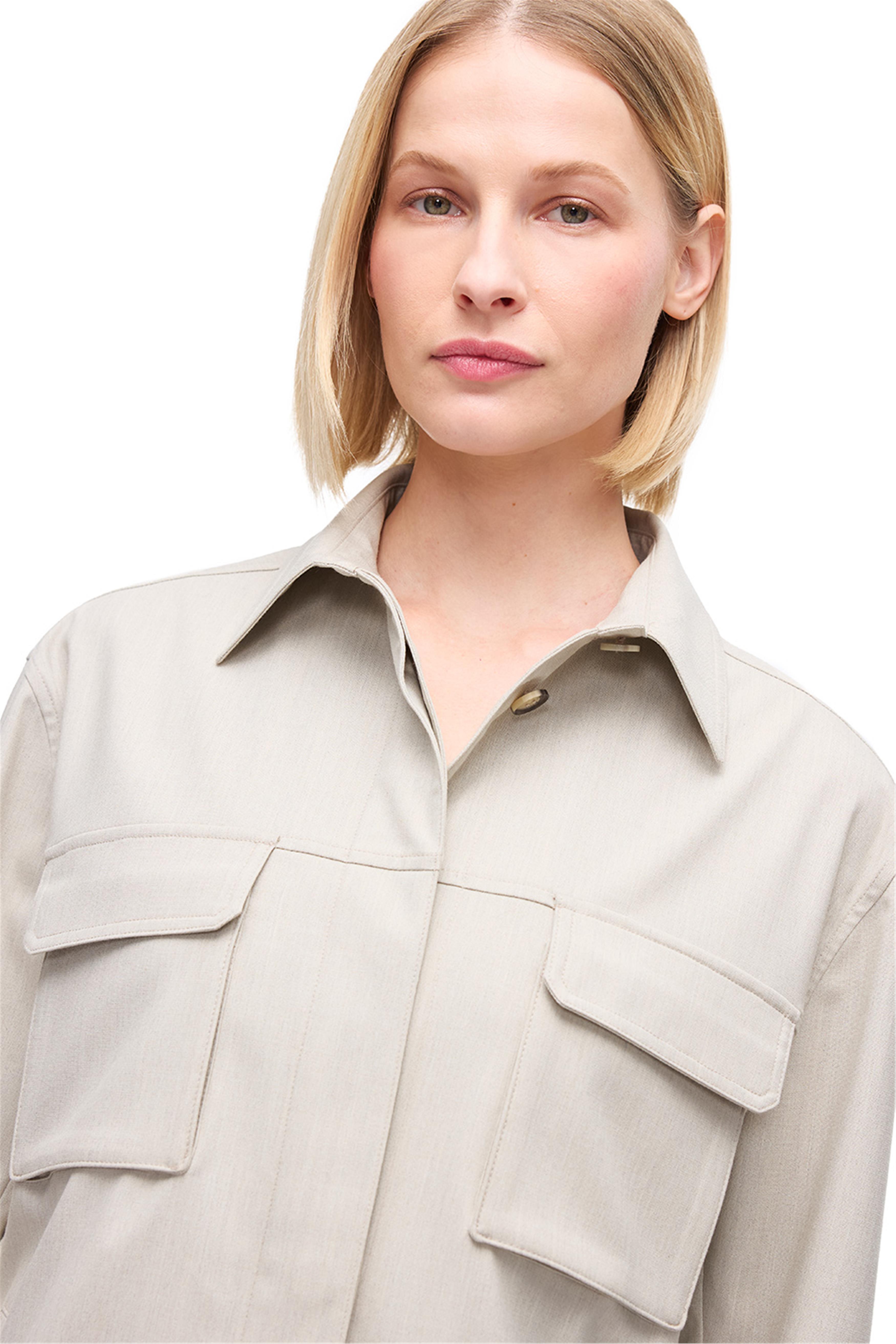 Taş Uzun Kollu Dış Gömlek