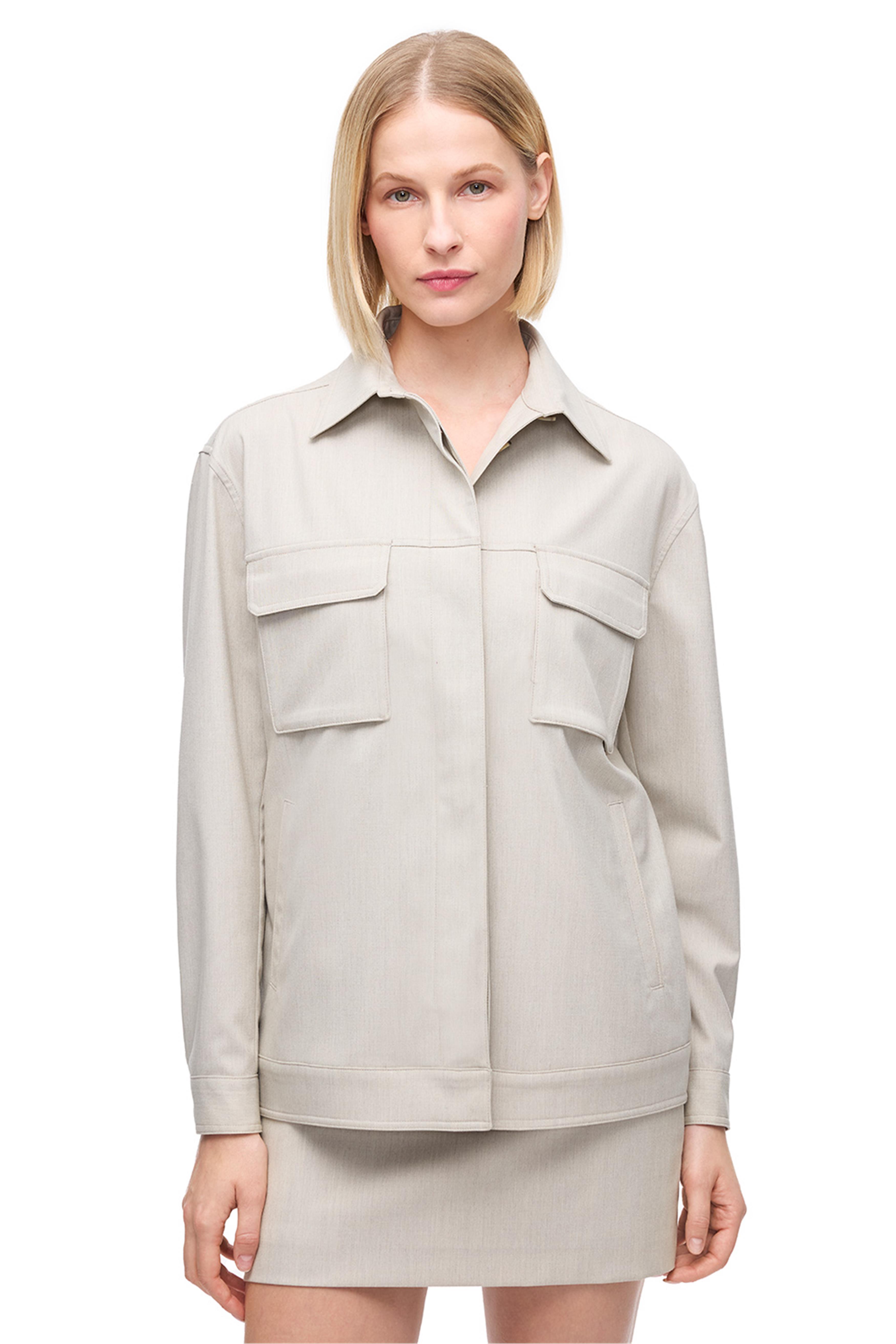 Taş Uzun Kollu Dış Gömlek