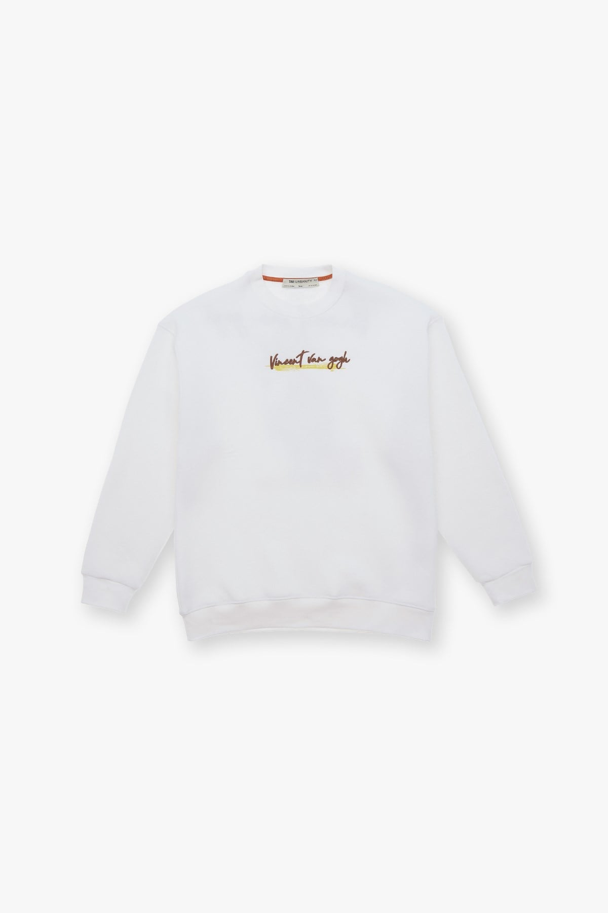 Art Nomad Oversize Sweatshirt Erkek Ekru