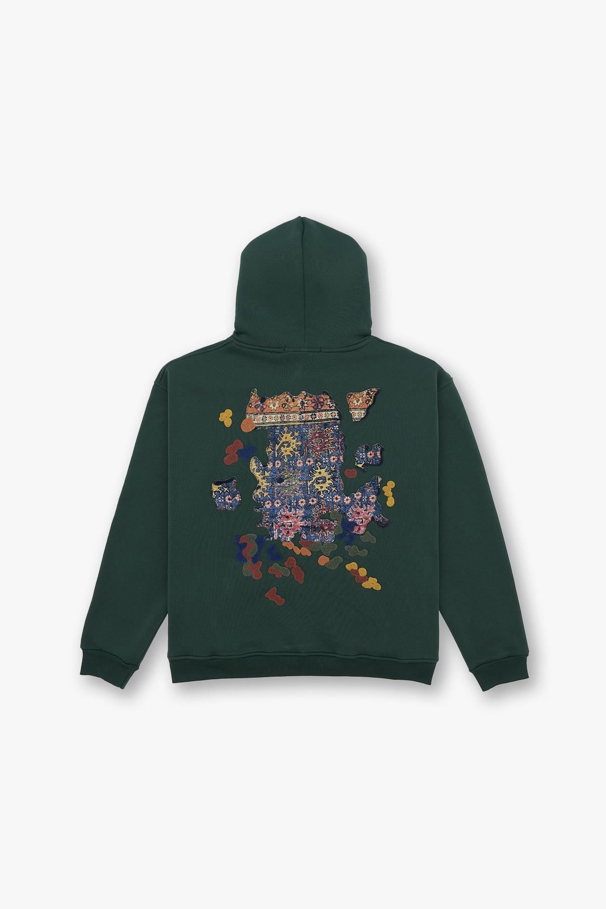 Authentic Oversize Sweatshirt Erkek Yeşil