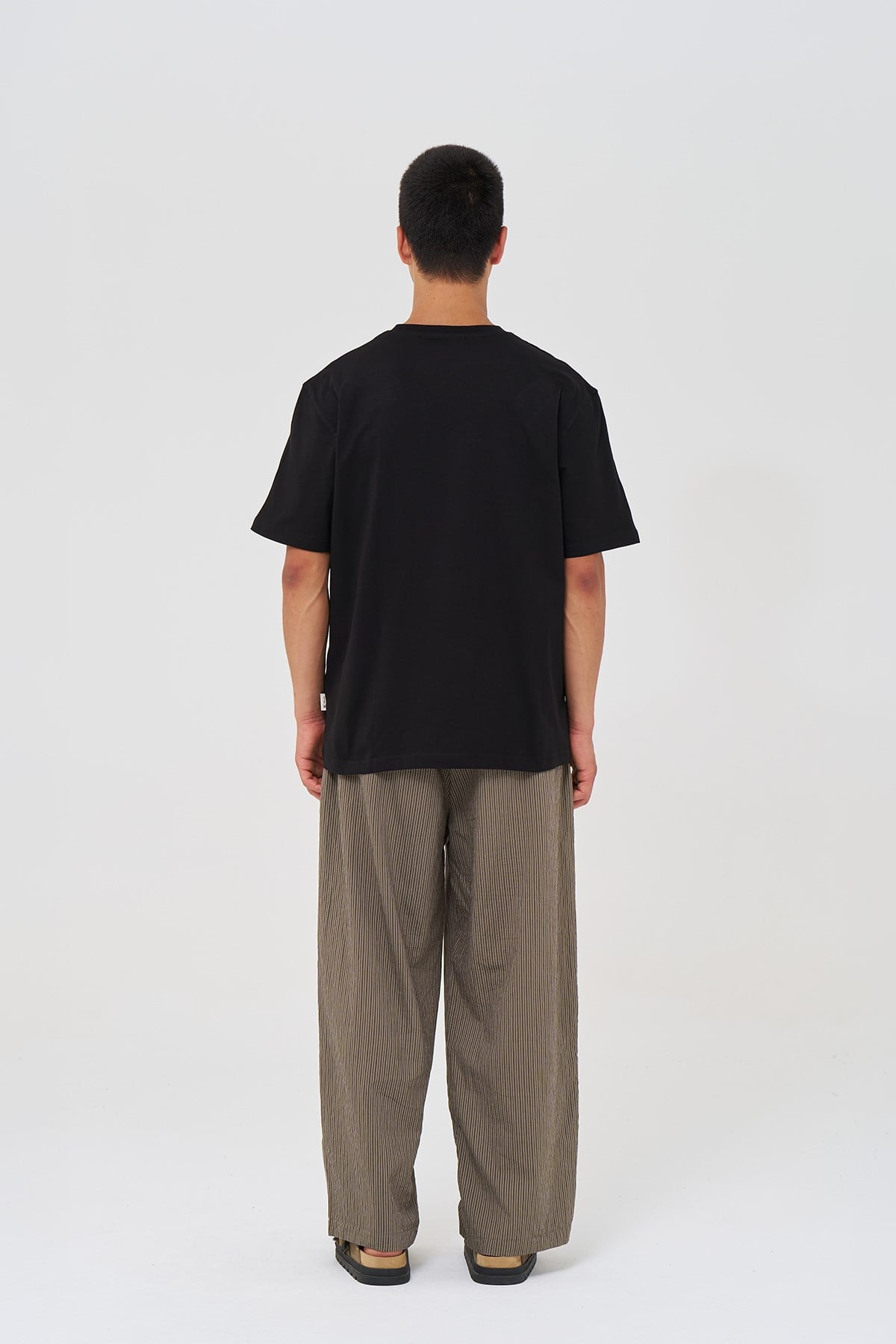 Basic Regular Fit Tişört Erkek /02 Siyah