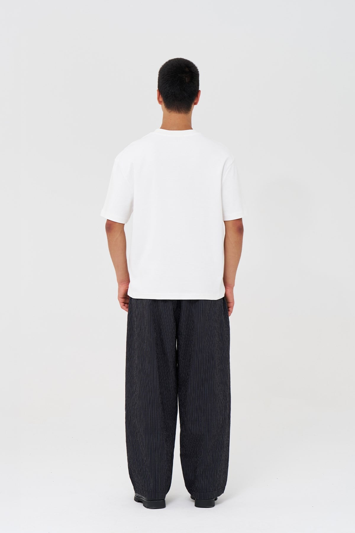 Basic Relaxed Fit Tişört Erkek /03 Ekru