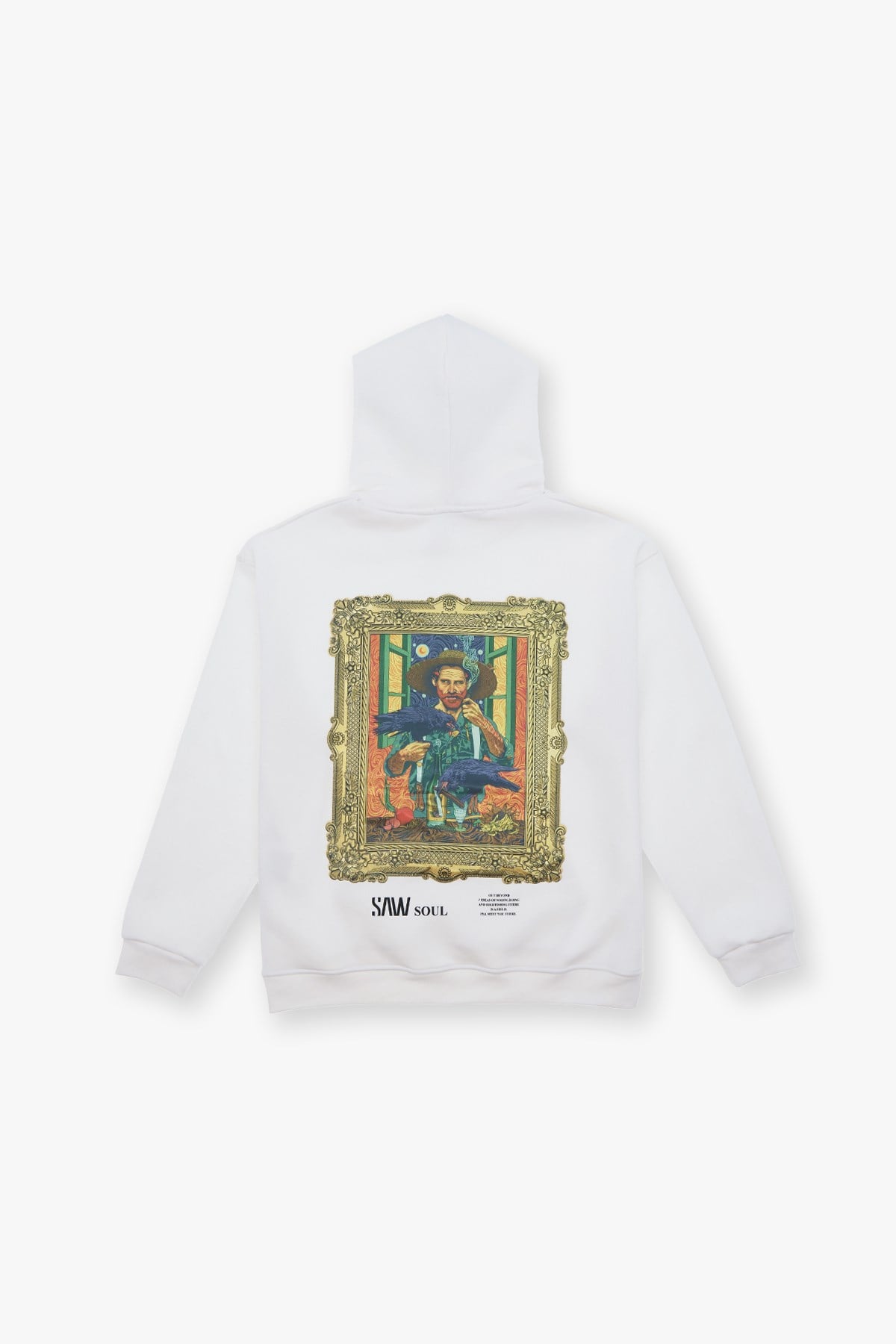 Beyond the Frame Oversize Sweatshirt Erkek Ekru