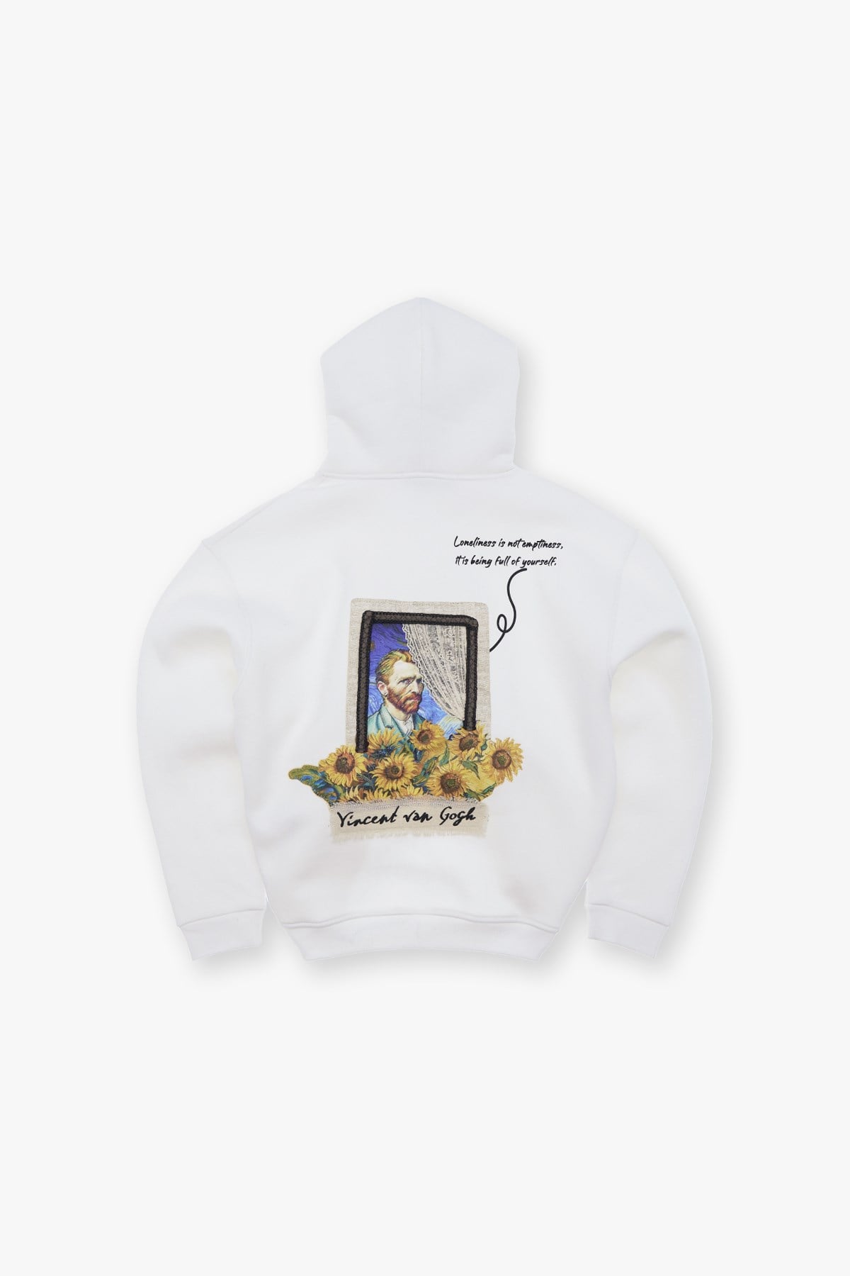 Blooming Canvas Oversize Sweatshirt Erkek Ekru