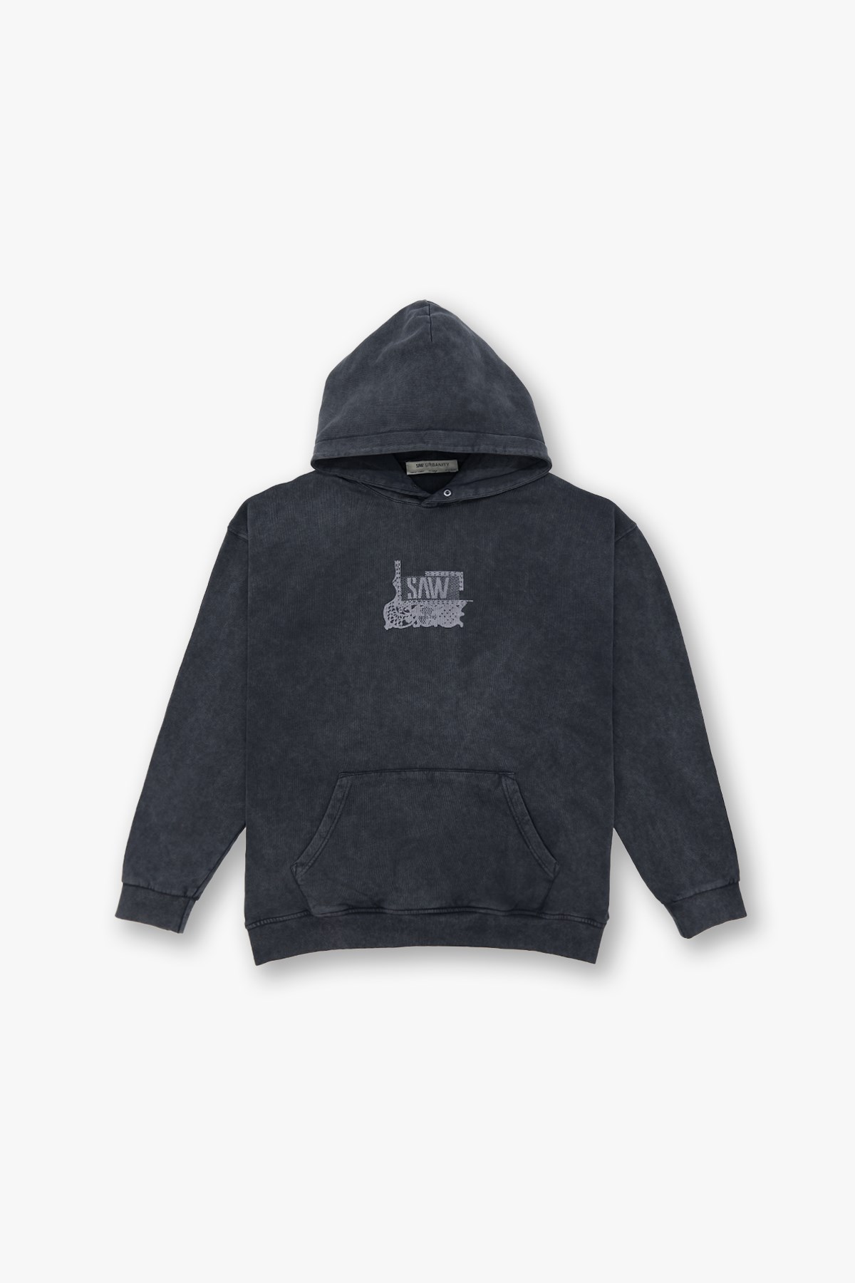 Breathe & Live Oversize Sweatshirt Kadın Siyah