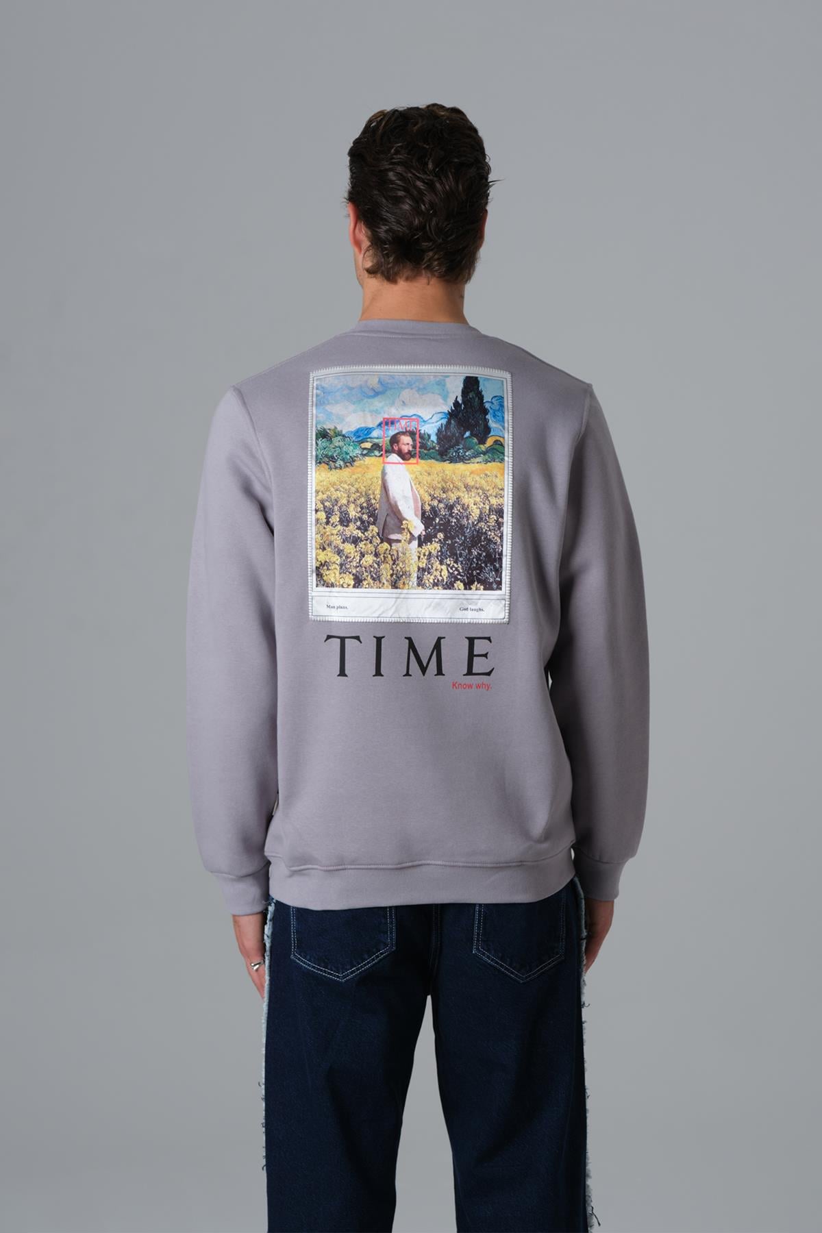 Capsule Sweatshirt Erkek Gri