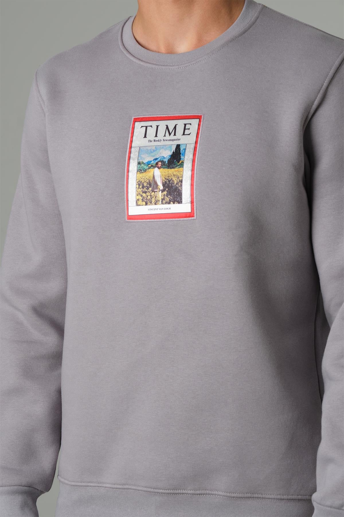 Capsule Sweatshirt Erkek Gri