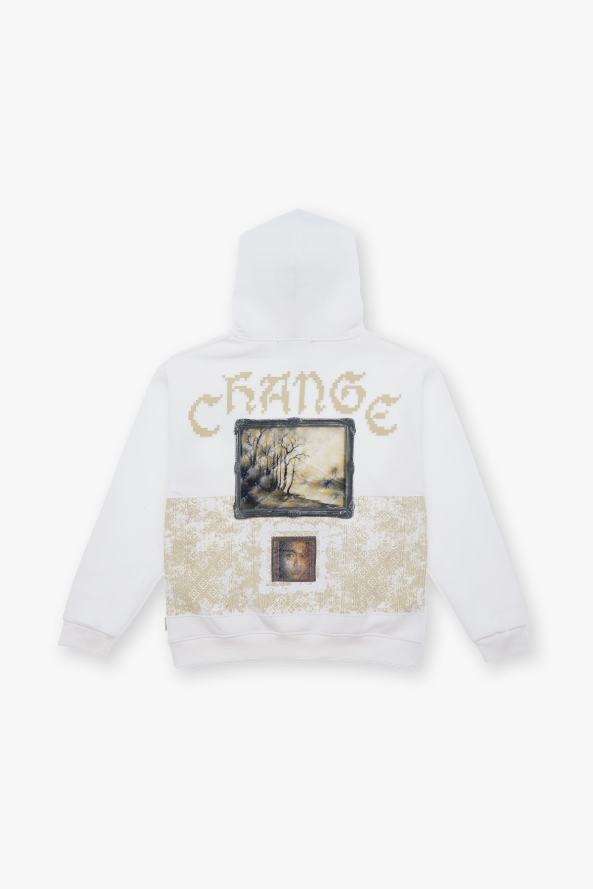Change Oversize Sweatshirt Erkek Ekru