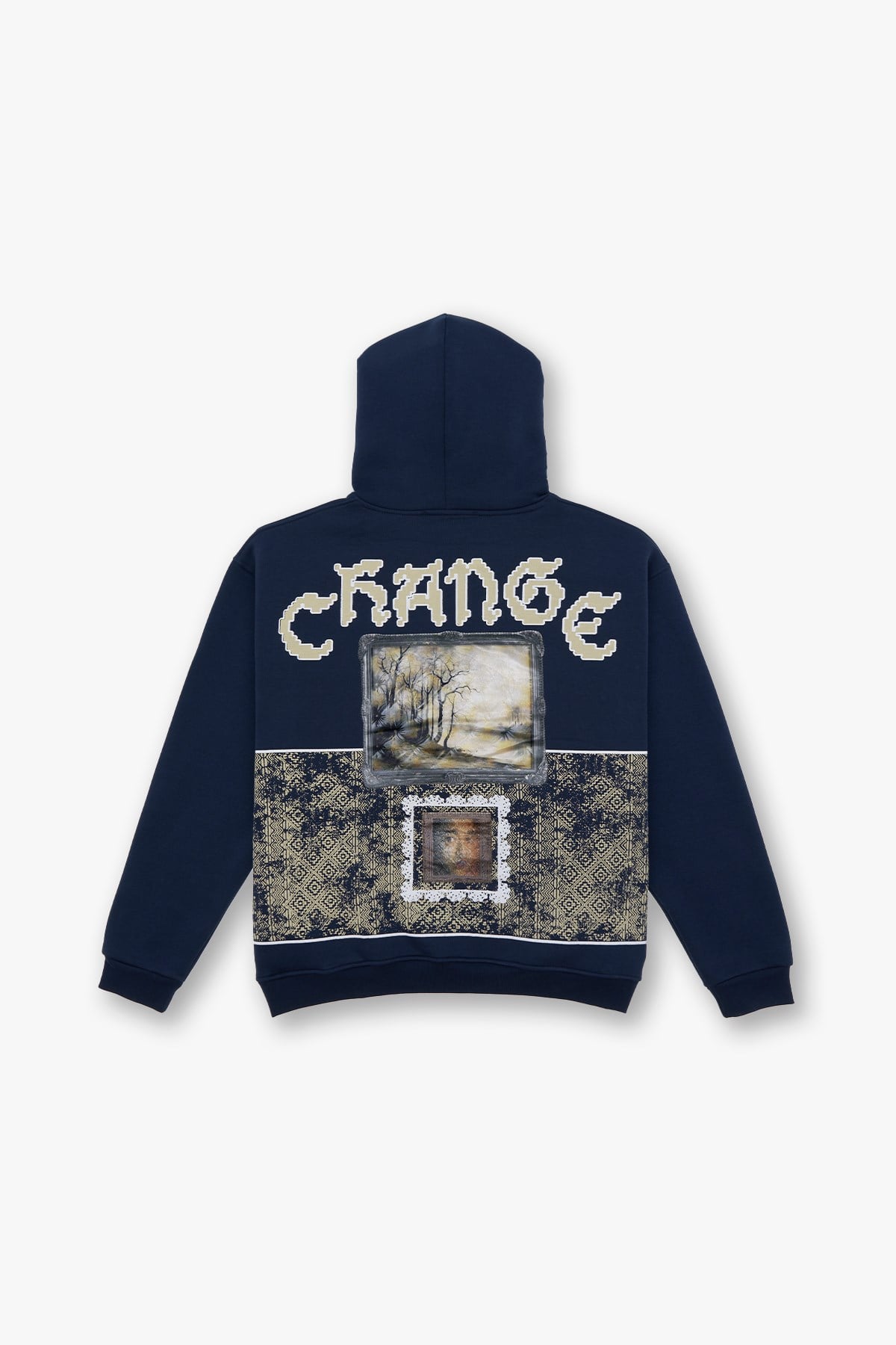 Change Oversize Sweatshirt Erkek İndigo