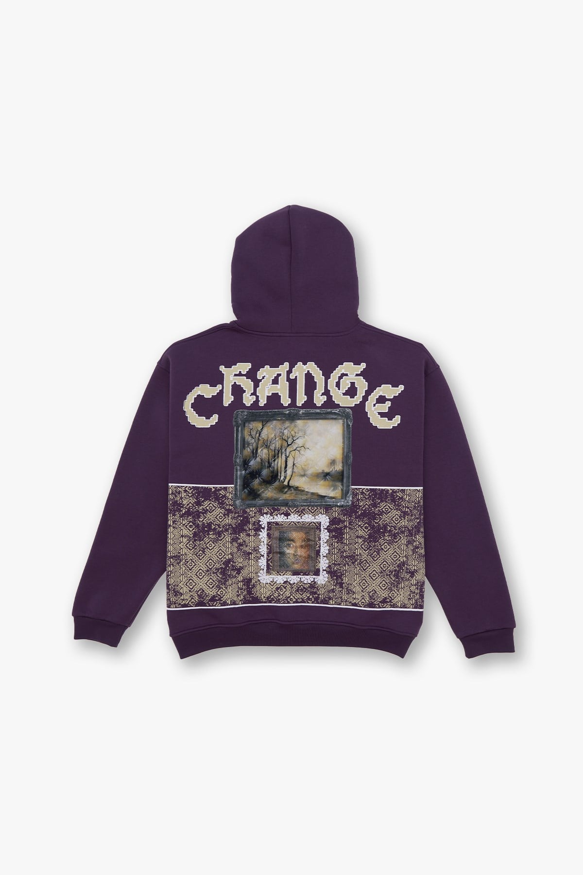 Change Oversize Sweatshirt Erkek Mor